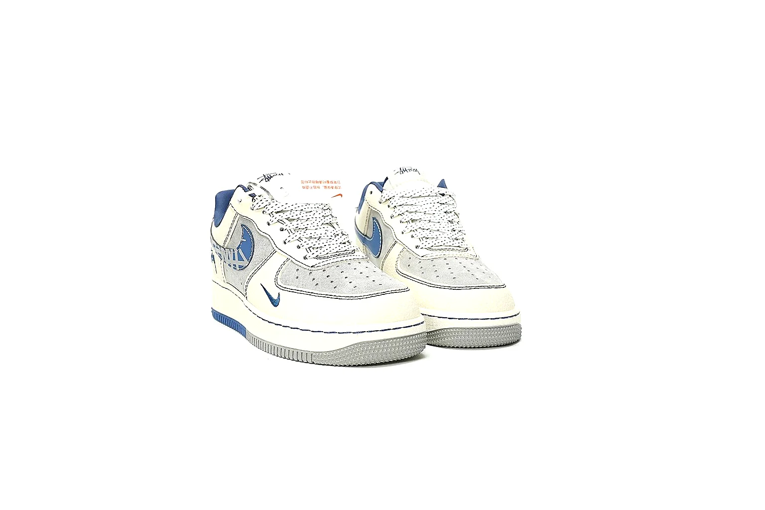 Kako Scout comparison images for Nike White Blue Low Court thumbnail 4