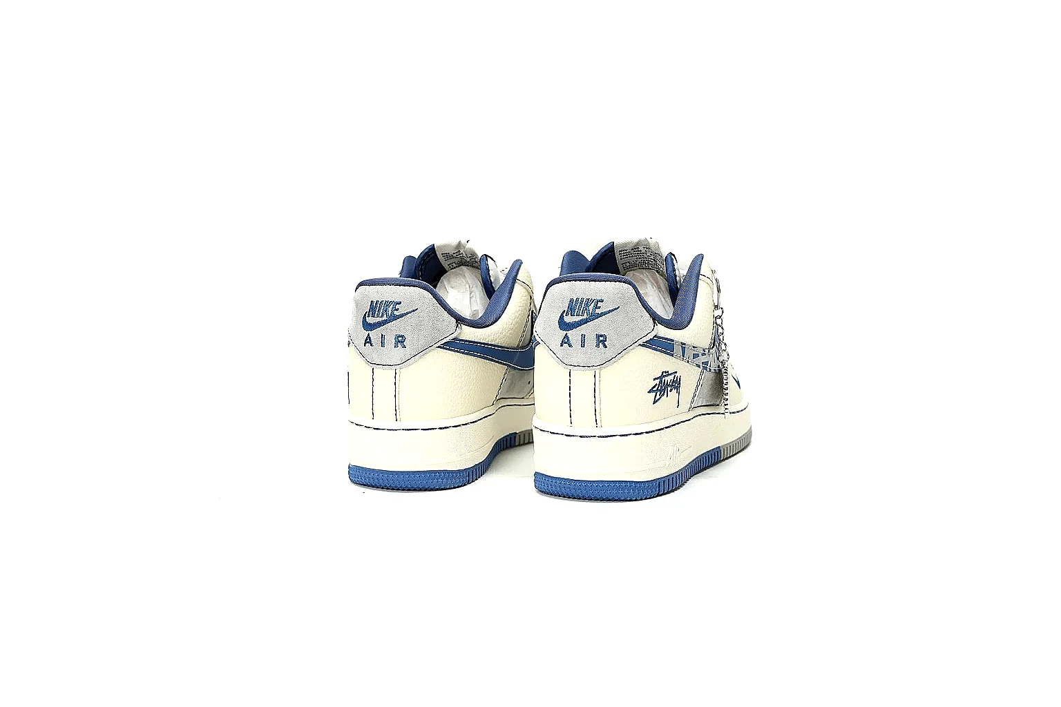 Kako Scout comparison images for Nike White Blue Low Court thumbnail 5