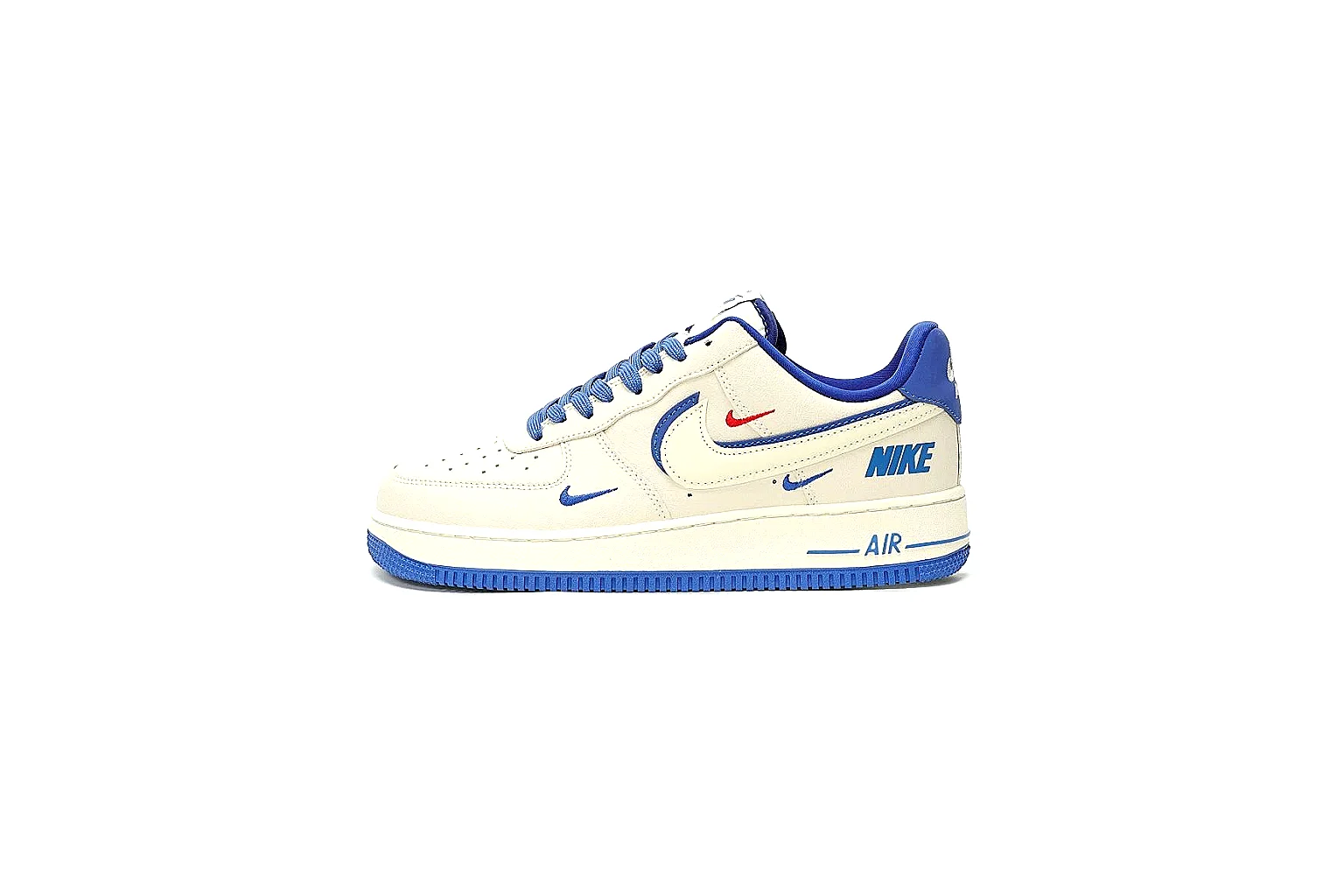 Kako Scout comparison images for Nike White Blue Low Court Sneaker