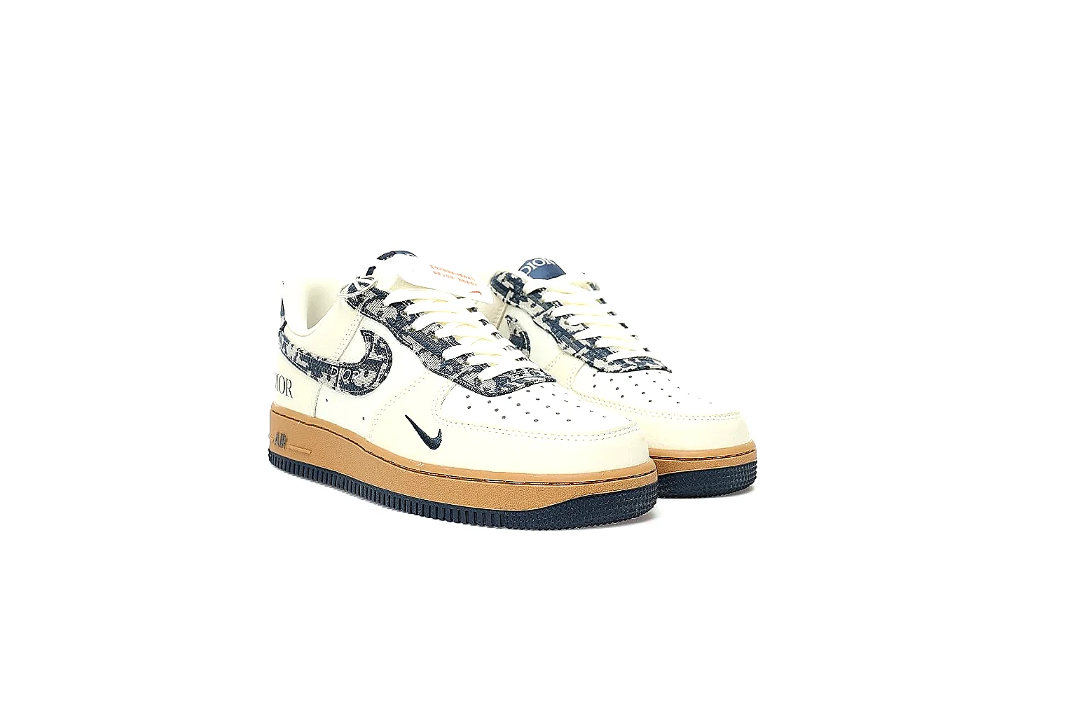 Kako Scout comparison images for Nike White Brown Gum Low Court thumbnail 4