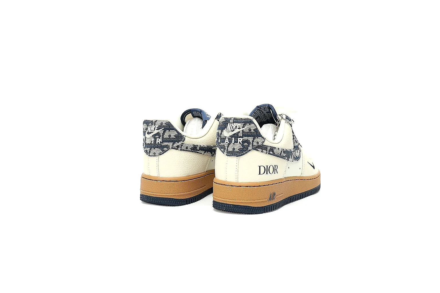 Kako Scout comparison images for Nike White Brown Gum Low Court thumbnail 5