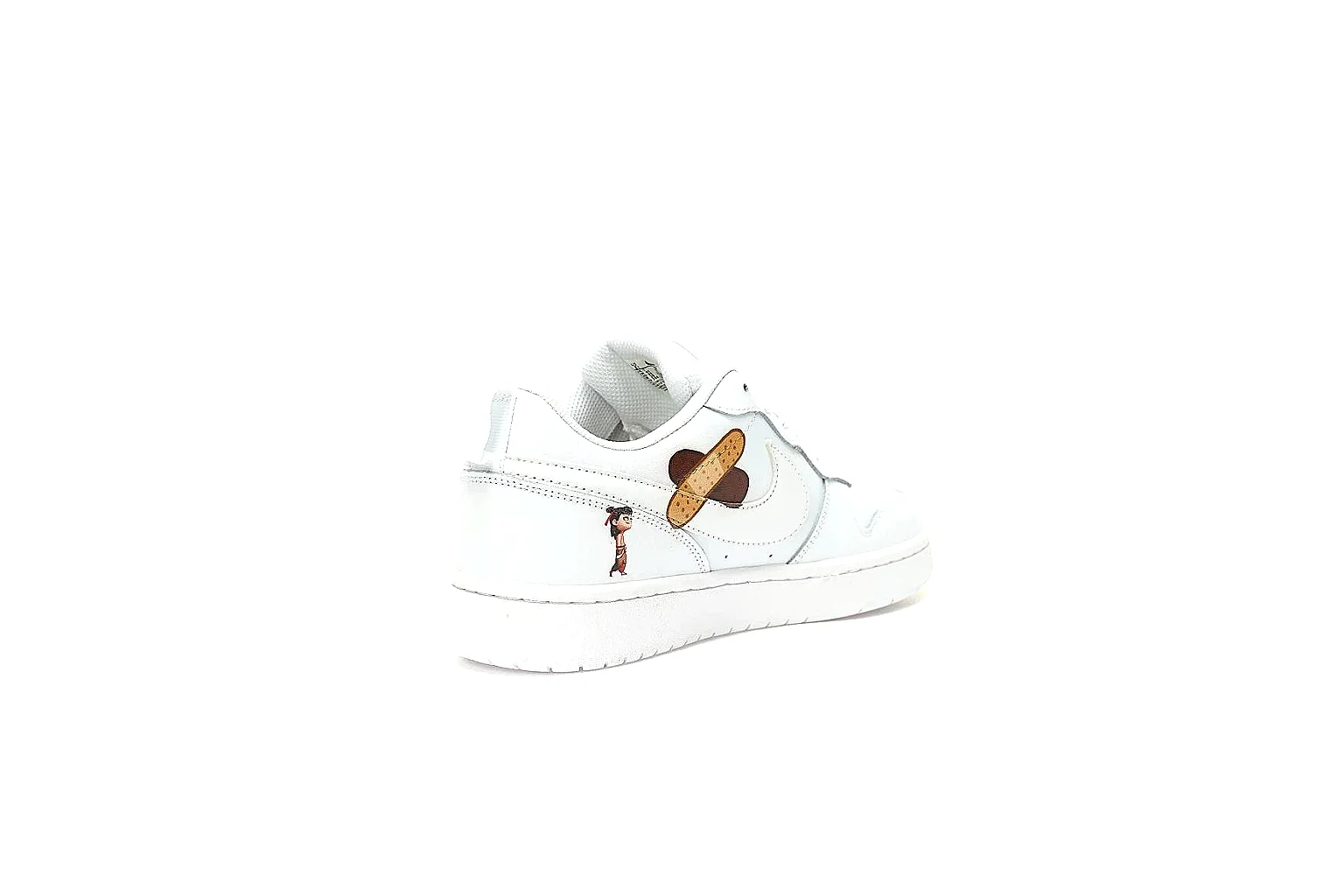Kako Scout comparison images for Nike White Brown Low Court thumbnail 2