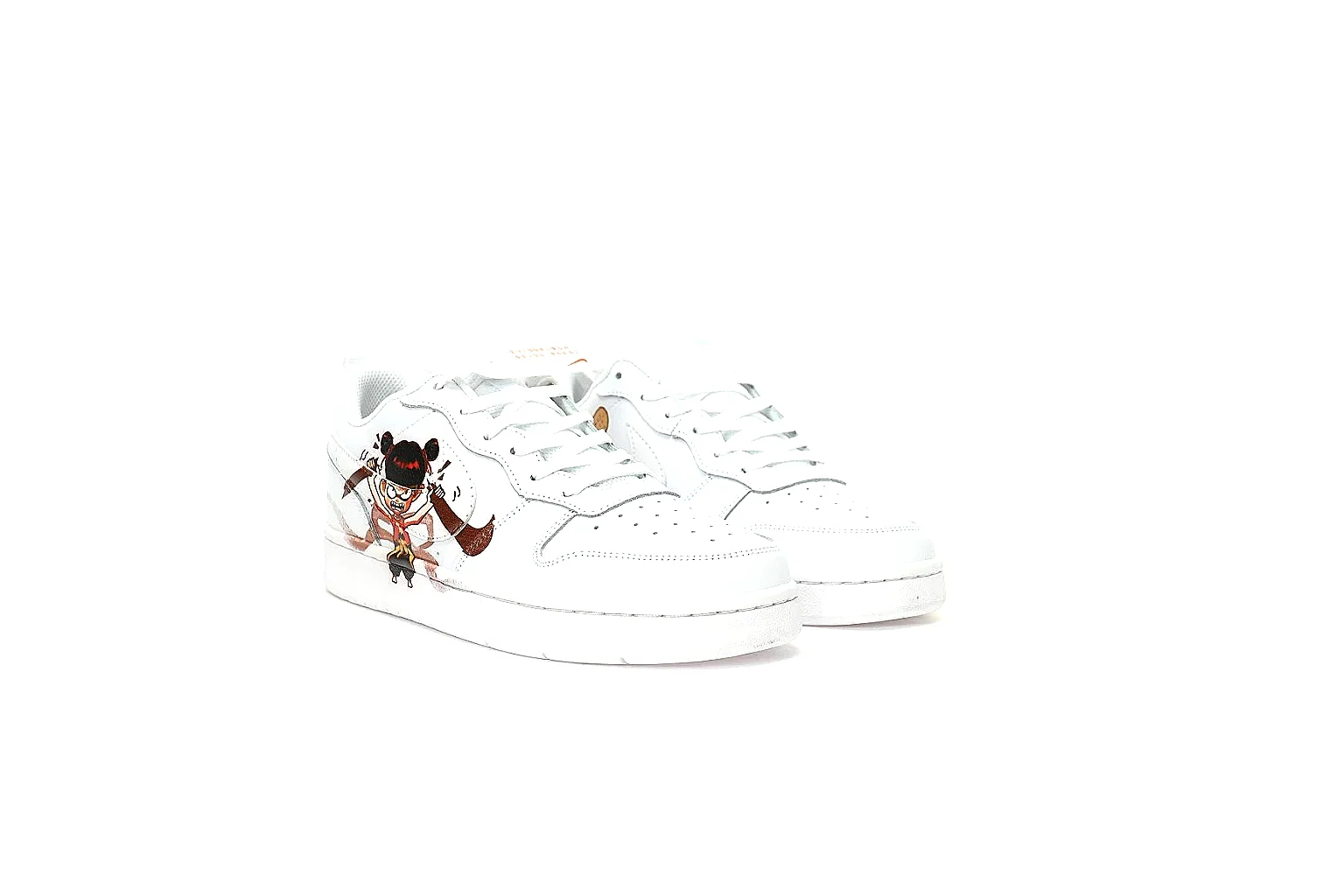 Kako Scout comparison images for Nike White Brown Low Court thumbnail 5
