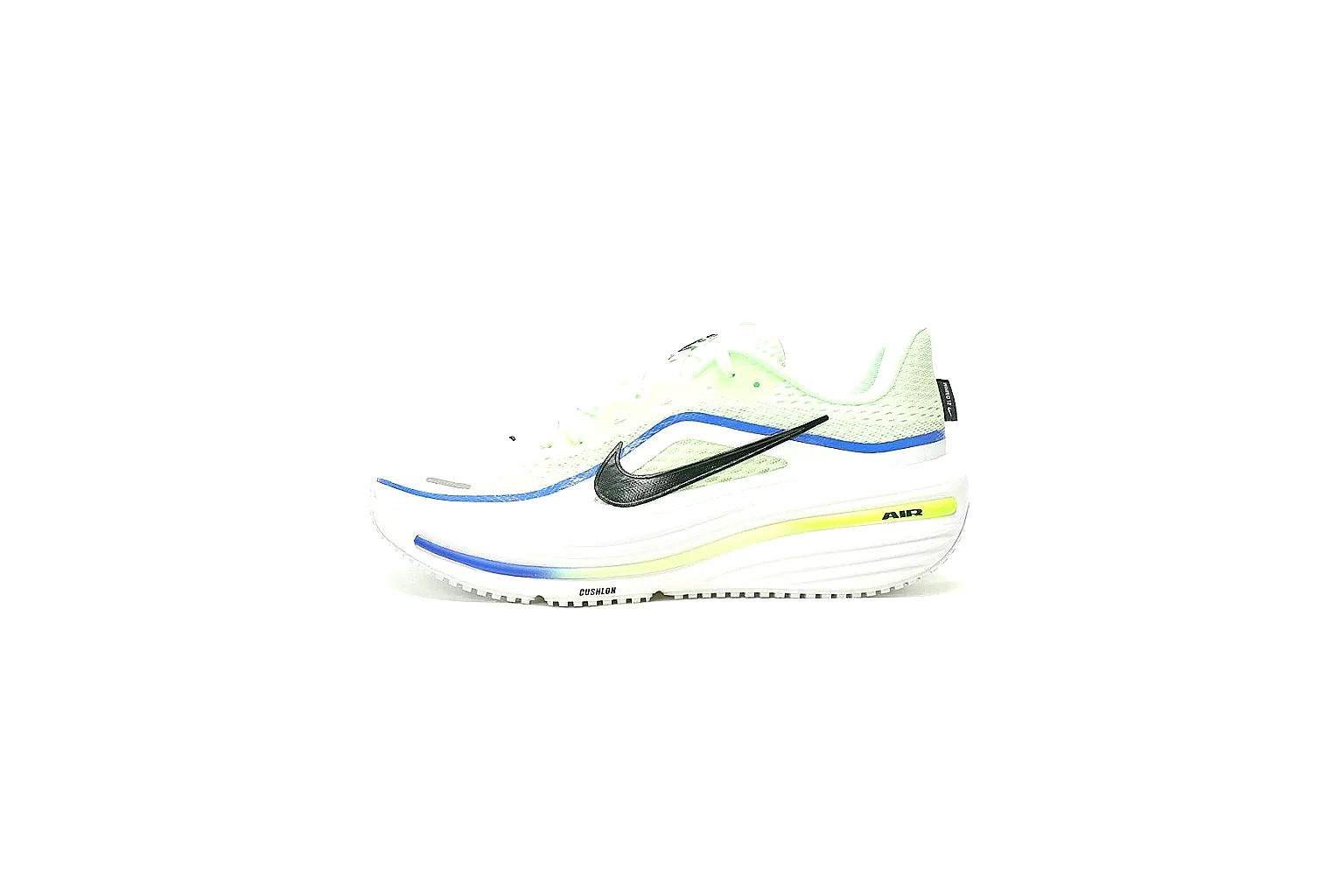 Kako Scout comparison images for Nike White Green Blue Retro Runner Sneaker