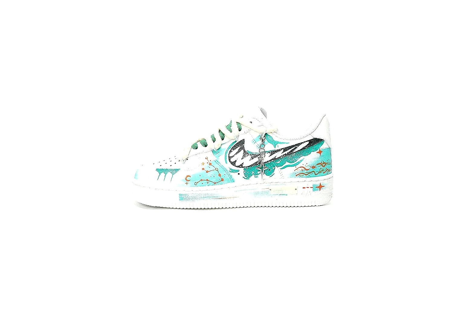 Kako Scout comparison images for Nike White Green Low Court