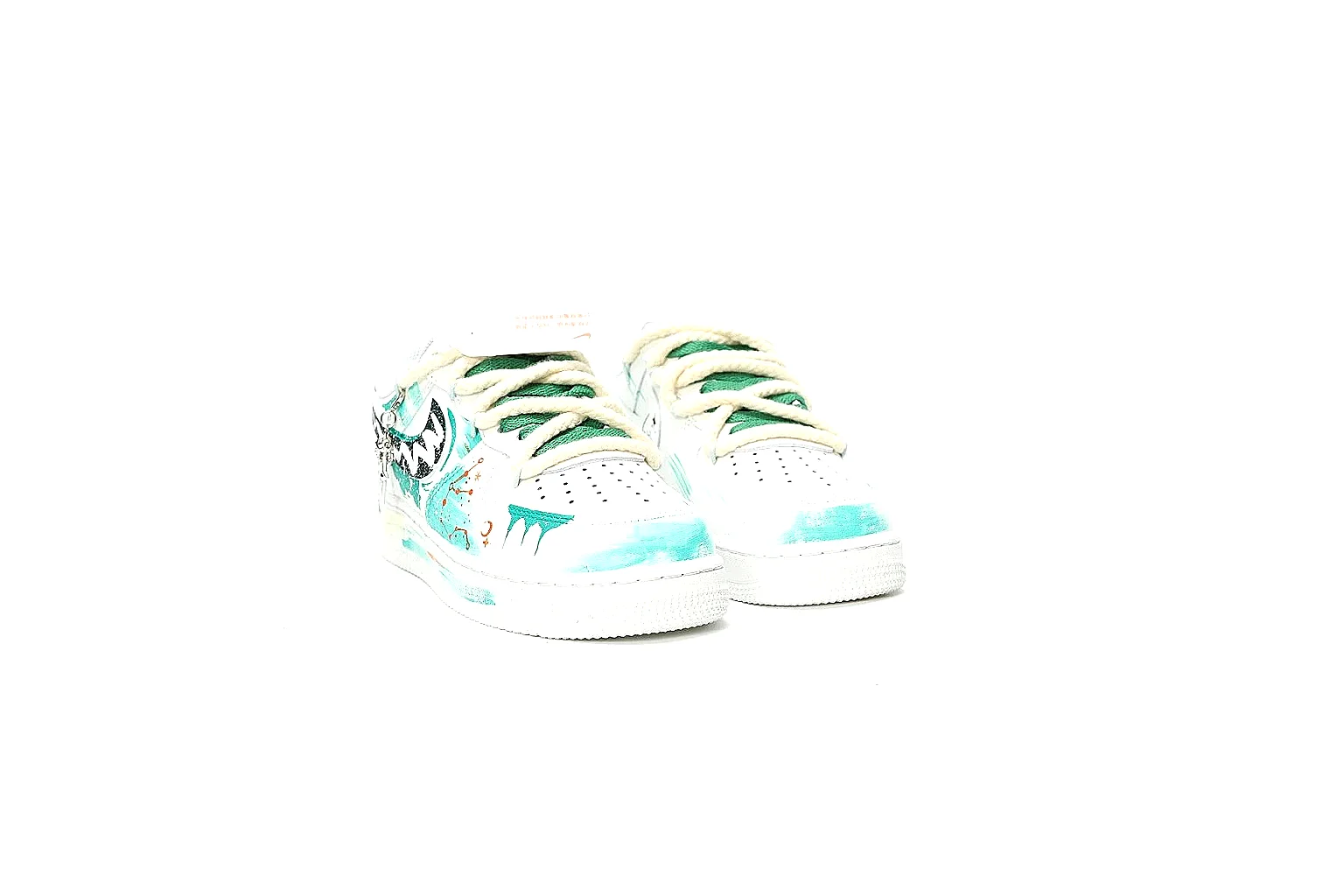 Kako Scout comparison images for Nike White Green Low Court thumbnail 4