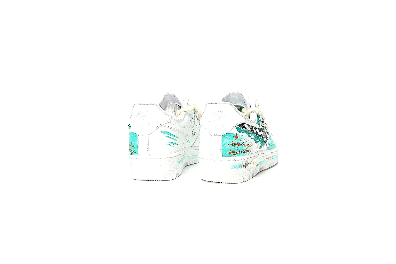 Kako Scout comparison images for Nike White Green Low Court thumbnail 5