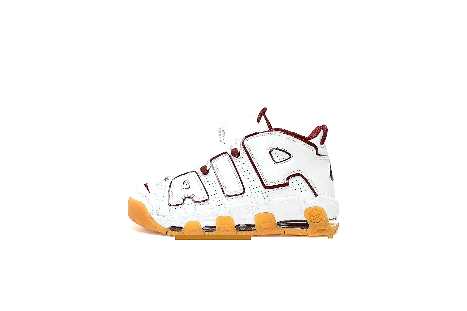 Kako Scout comparison images for Nike White Gum Uptempo Sneaker