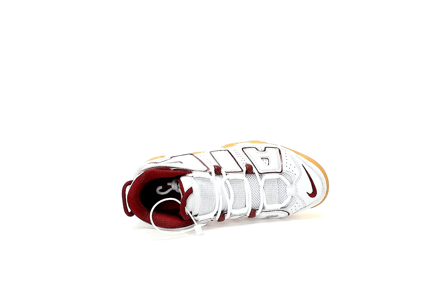 Kako Scout comparison images for Nike White Gum Uptempo Sneaker thumbnail 3