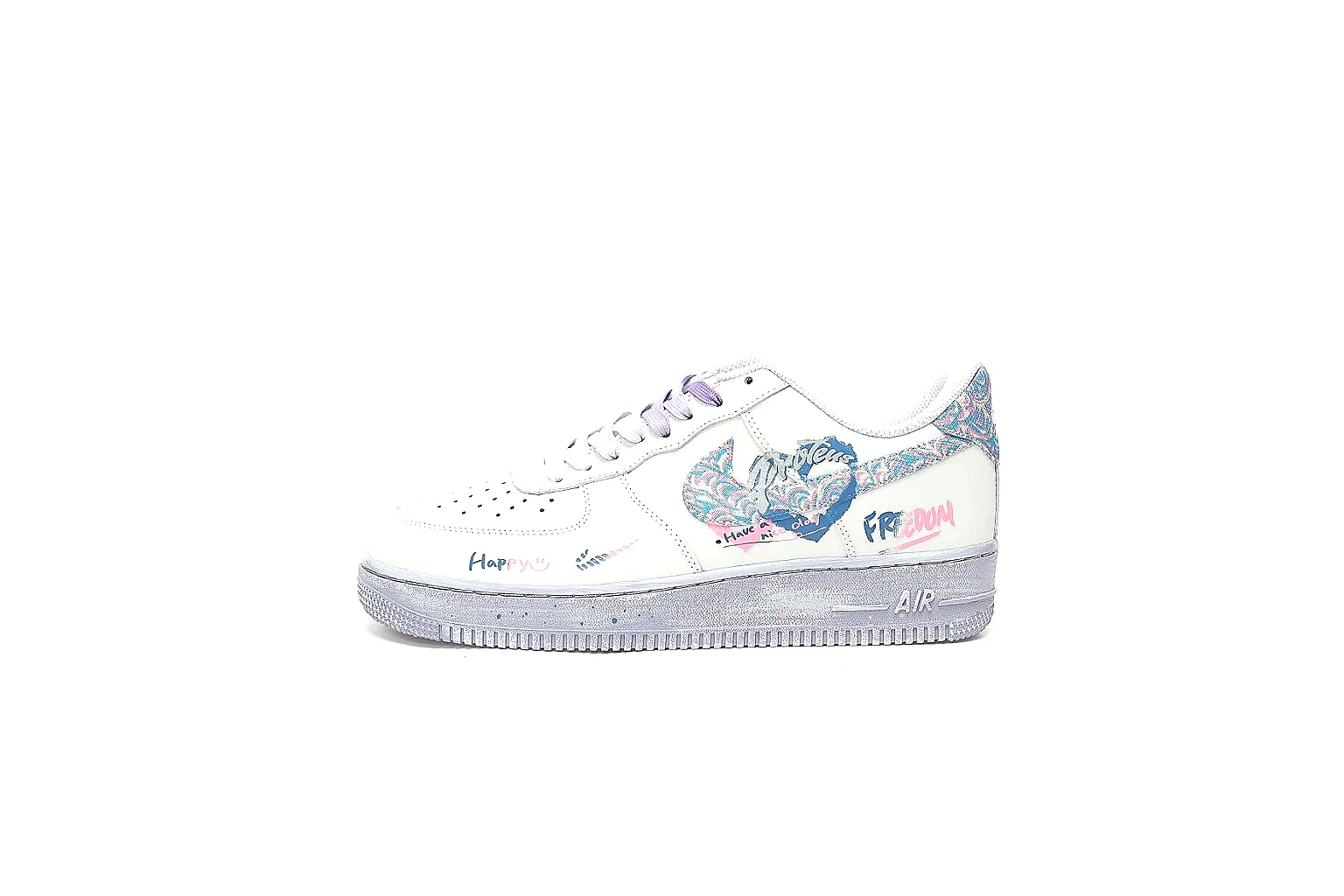 Kako Scout comparison images for Nike White Lavender Low Court Sneaker