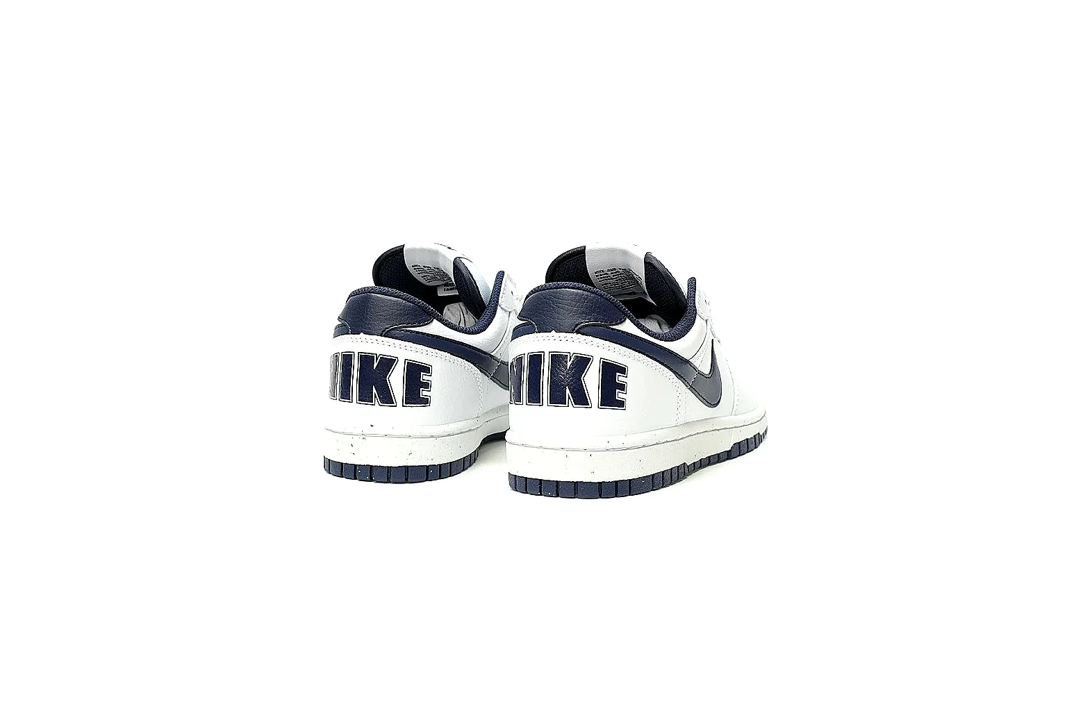 Kako Scout comparison images for Nike White Navy Low Court thumbnail 5
