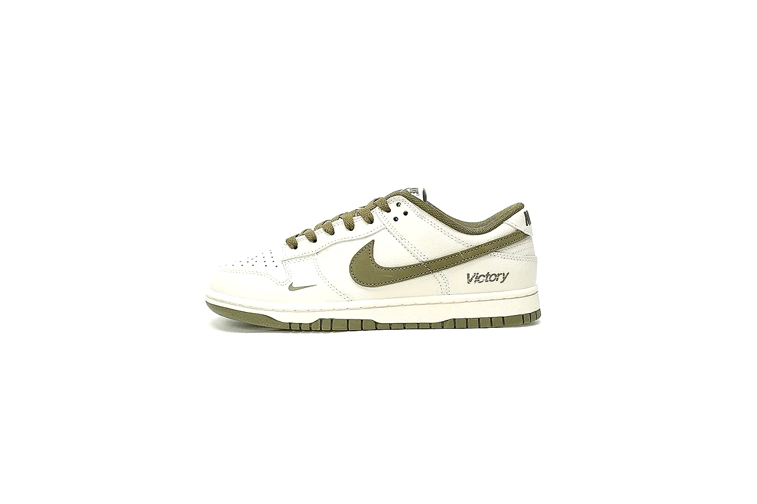 Kako Scout comparison images for Nike White Olive Low Court Sneaker