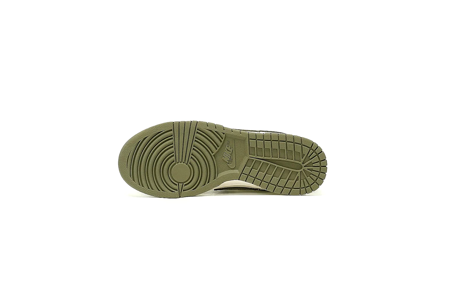 Kako Scout comparison images for Nike White Olive Low Court Sneaker thumbnail 3