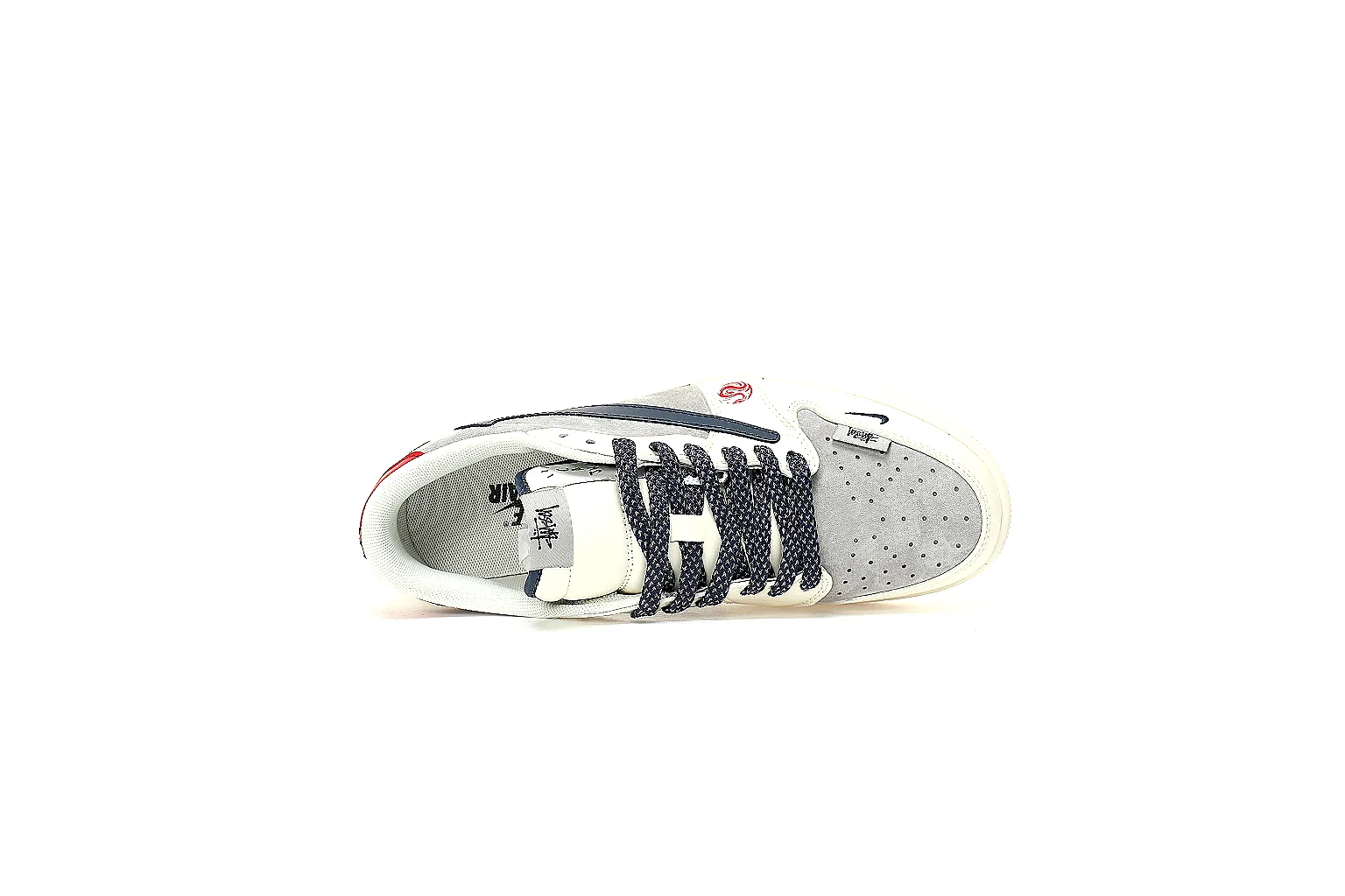Kako Scout comparison images for Nike White Red Black Low Court thumbnail 2
