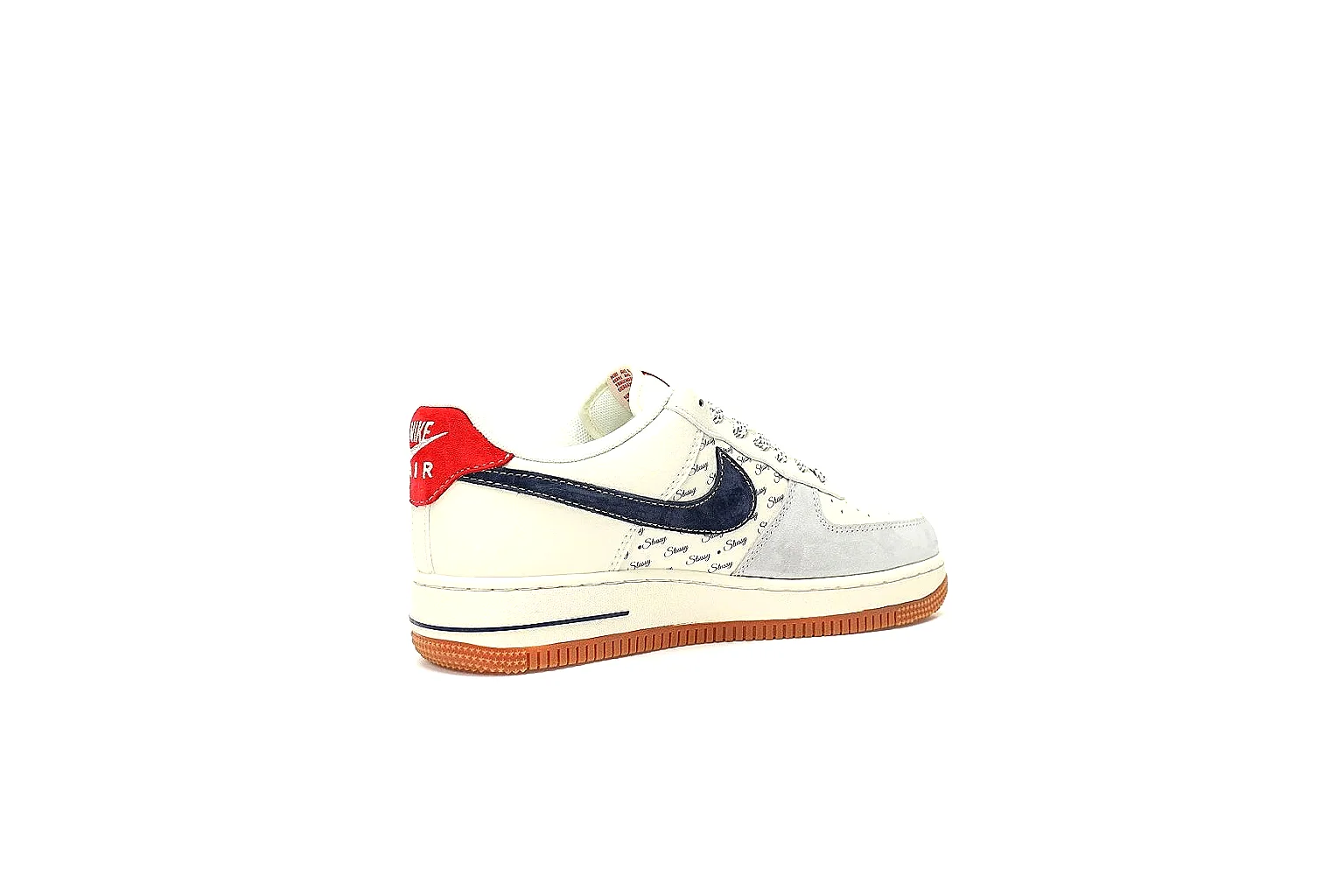 Kako Scout comparison images for Nike White Red Gum Low Court thumbnail 2