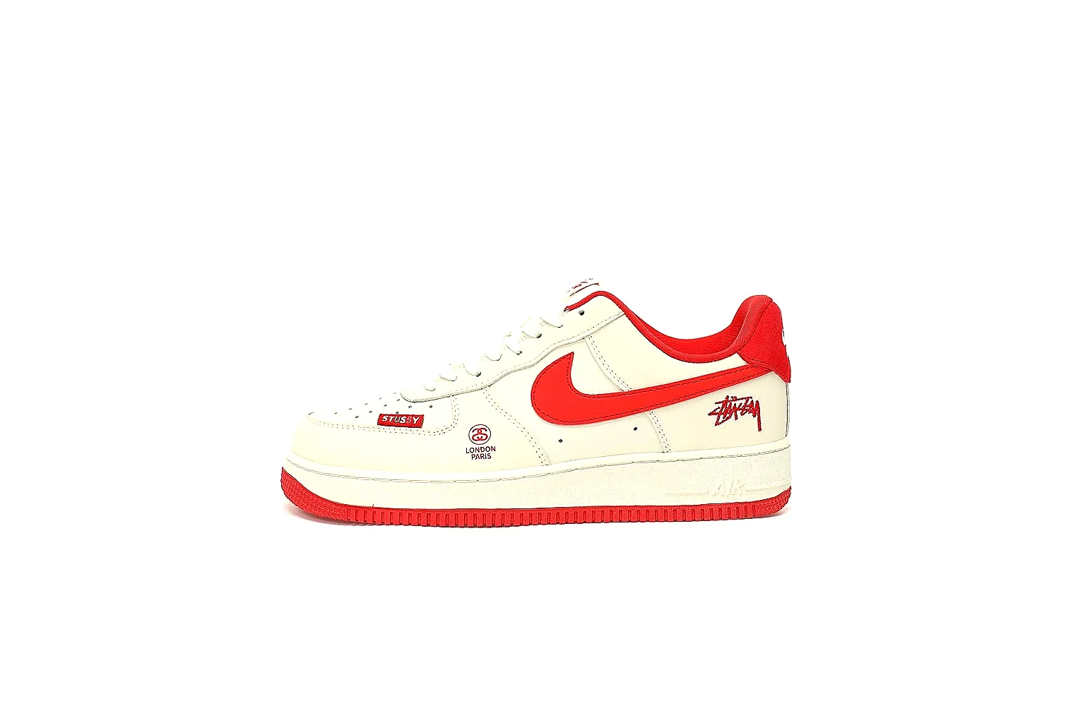 Kako Scout comparison images for Nike White Red Low Court Sneaker