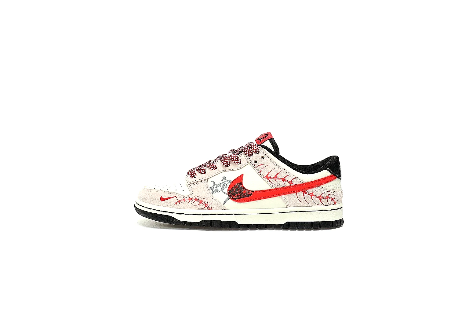 Kako Scout comparison images for Nike White Red Low Court