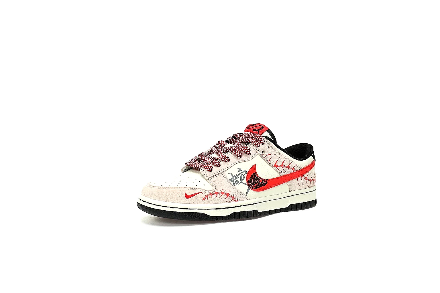 Kako Scout comparison images for Nike White Red Low Court thumbnail 6