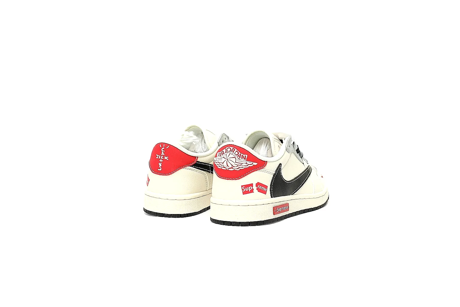 Kako Scout comparison images for Nike White Red Low Court thumbnail 5