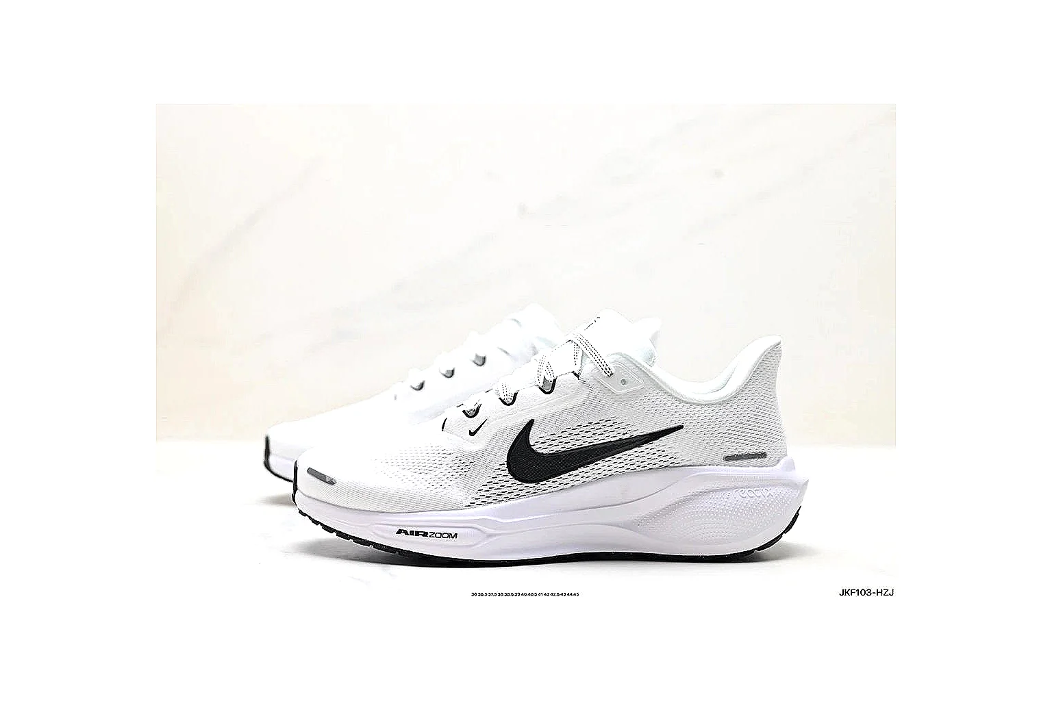 kakoscout.com Nike White Runner White Black comparison signal card six-photo gallery thumbnail 3