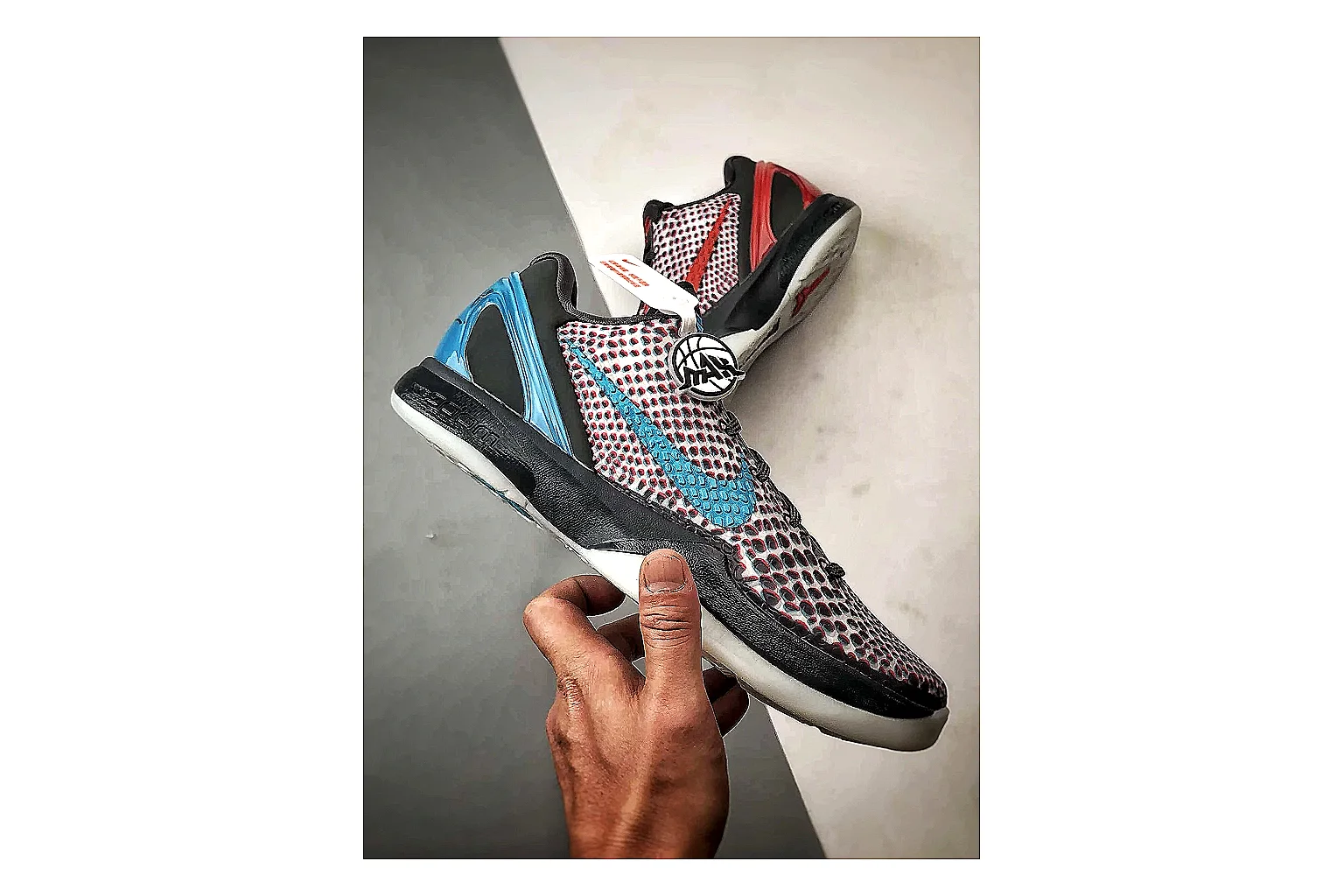 Nike Woven Runner Gray Teal comparison photo showing gray woven-mesh runner upper, teal accent details, modern runner shape, and cushioned sole thumbnail 4