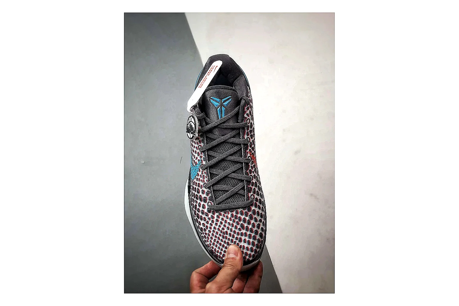 Nike Woven Runner Gray Teal comparison photo showing gray woven-mesh runner upper, teal accent details, modern runner shape, and cushioned sole thumbnail 6