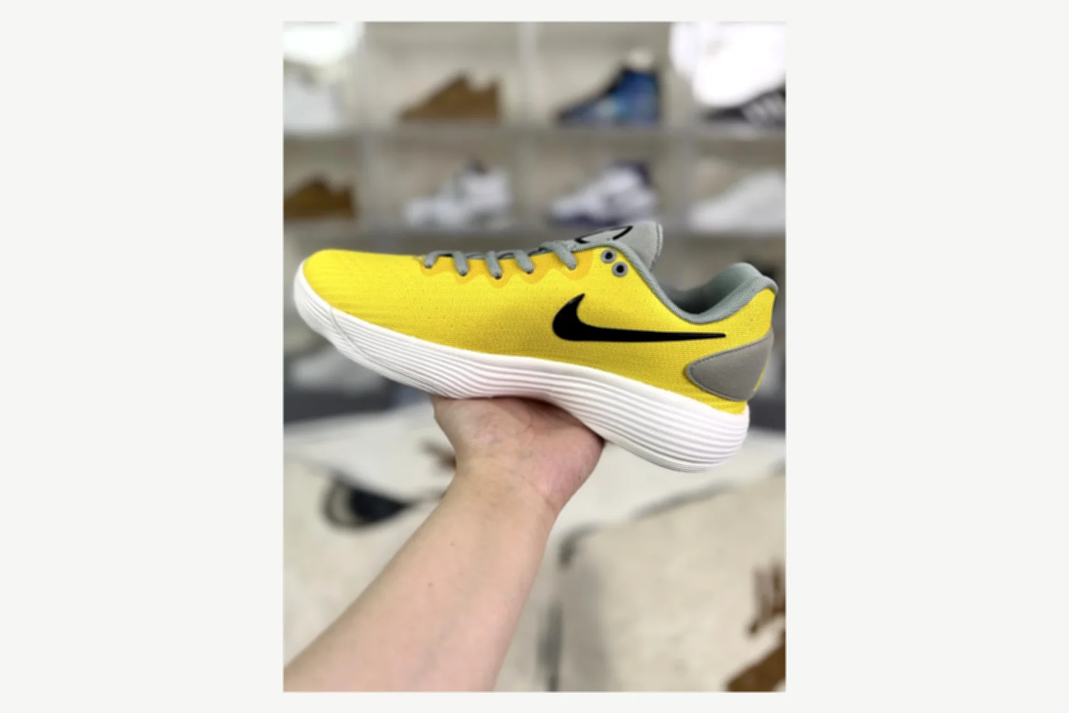 Nike Yellow Gray Low Top Runner comparison proof image SKU 1194923844 thumbnail 2