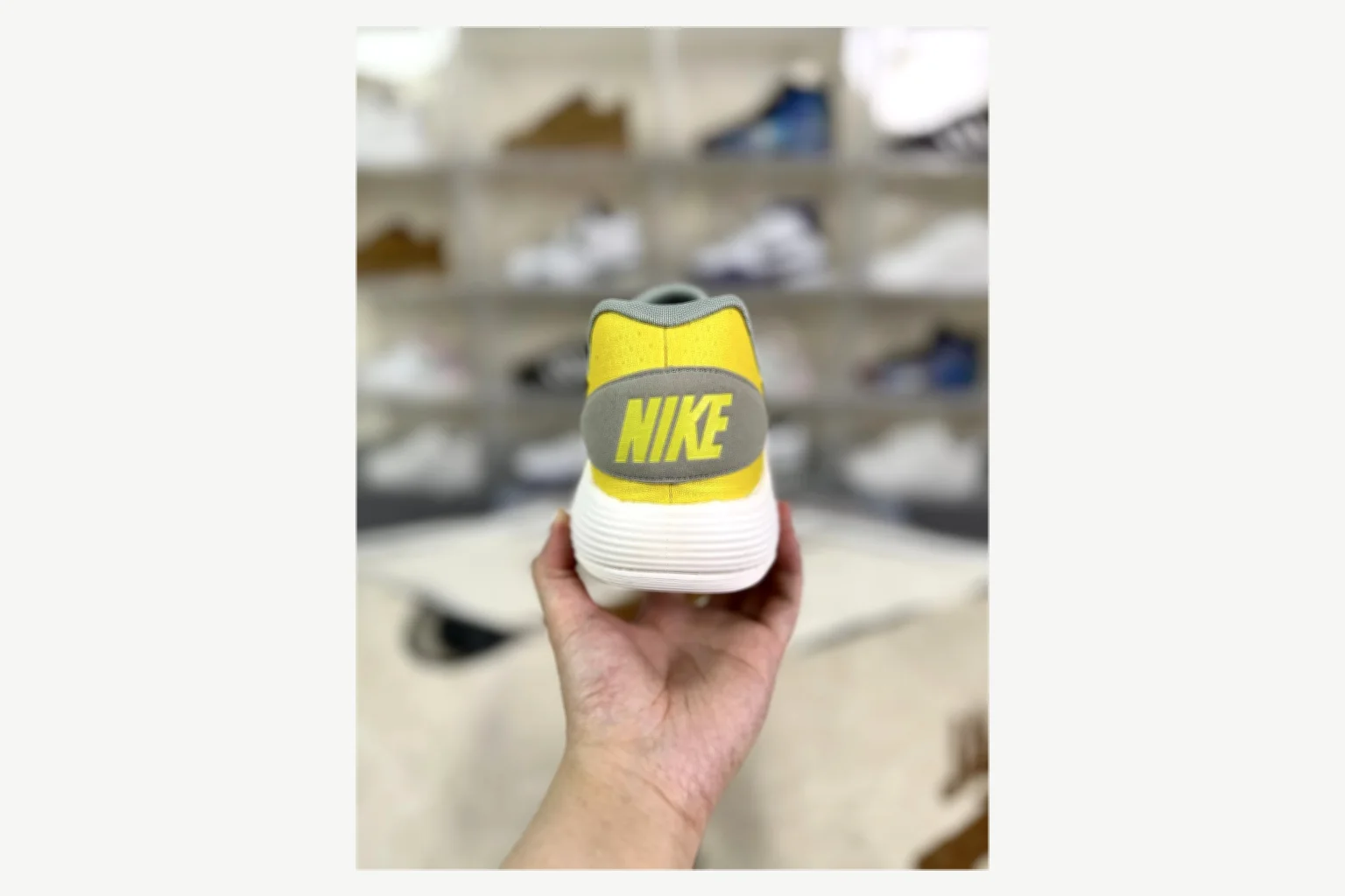 Nike Yellow Gray Low Top Runner comparison proof image SKU 1194923844 thumbnail 3