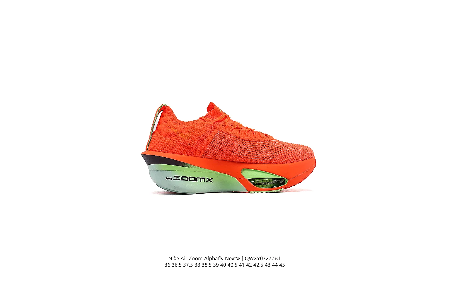 kakoscout.com Nike Orange Green Runner 1152 Orange Green runner product image