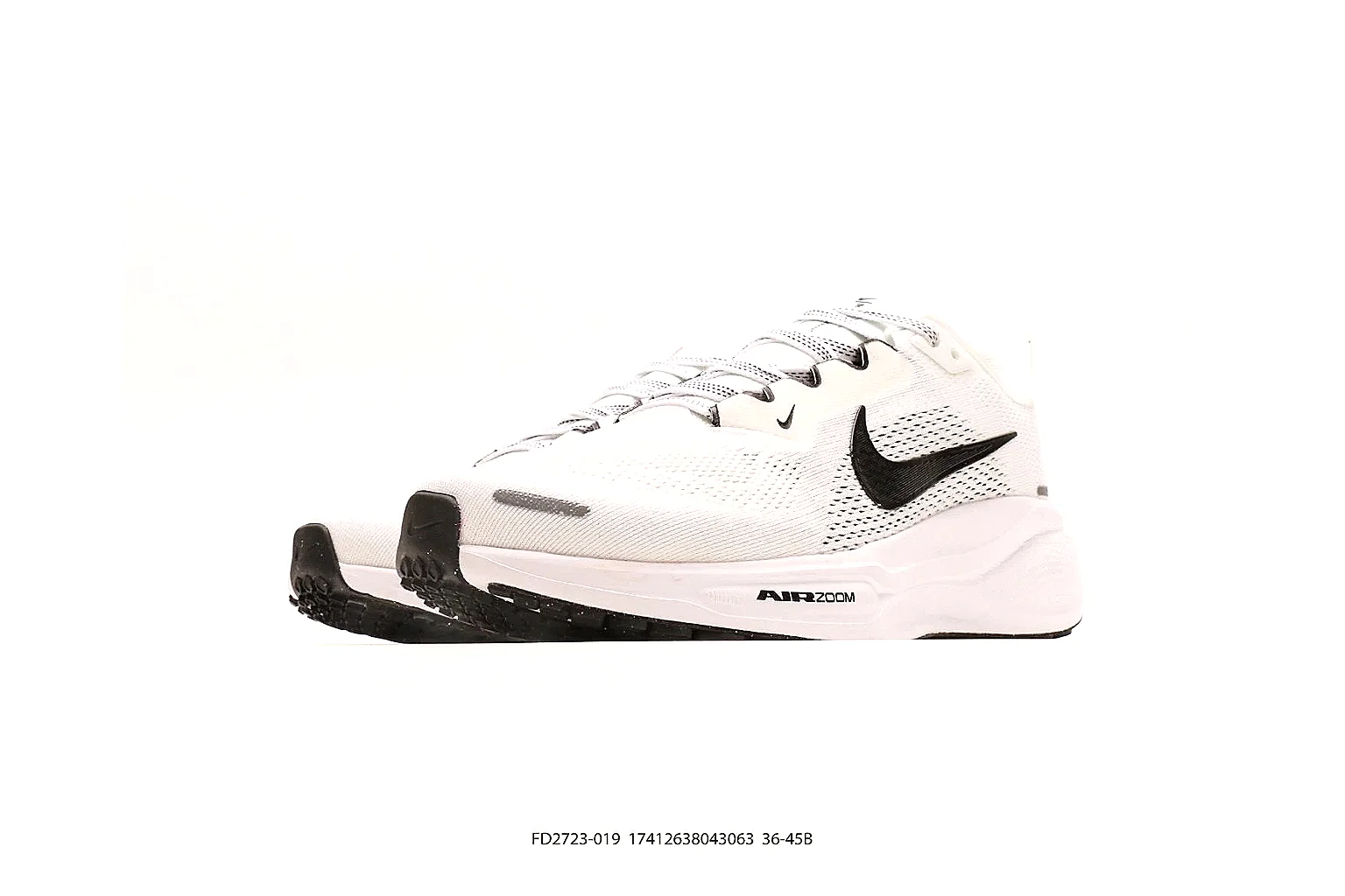 Nike Zoom Vomero White Black Sneaker 4980 comparison gallery with QC evidence thumbnail 4
