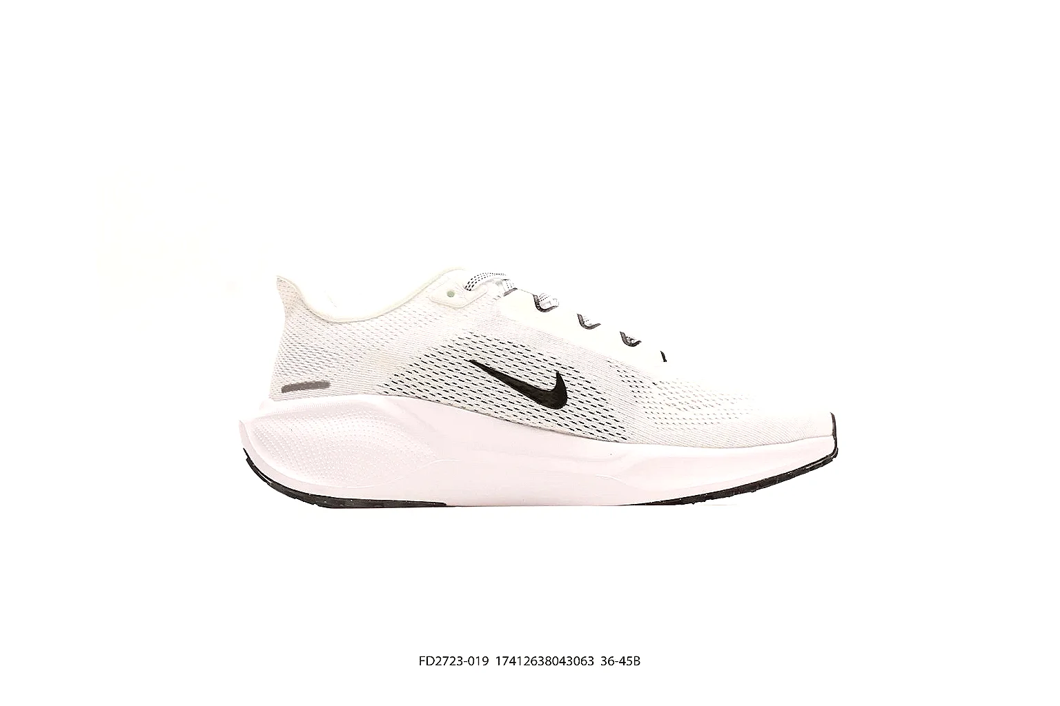 Nike Zoom Vomero White Black Sneaker 4980 comparison gallery with QC evidence thumbnail 6