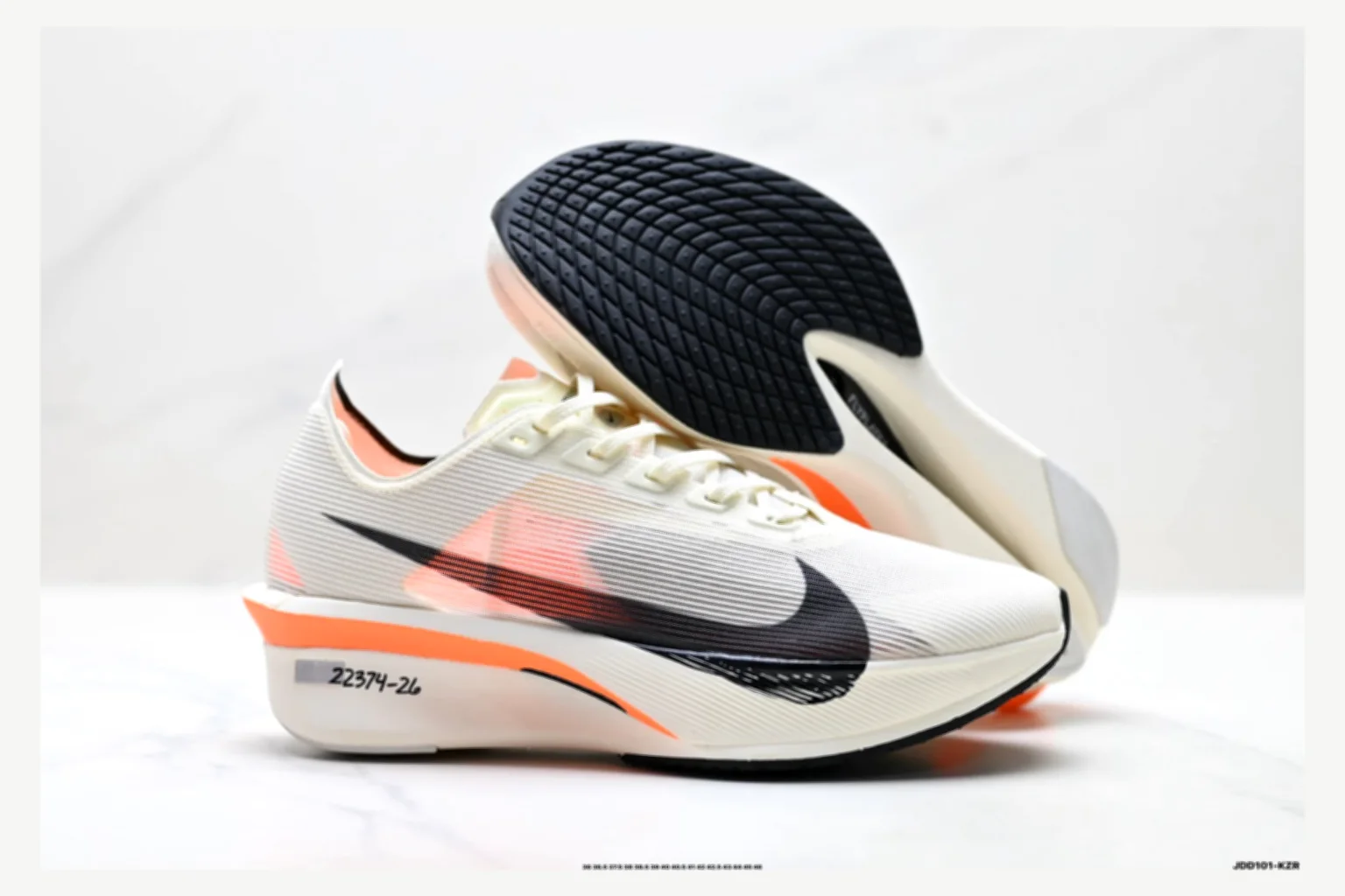 Nike ZoomX Vapor White Black Runner comparison proof image SKU 1182167424 thumbnail 4