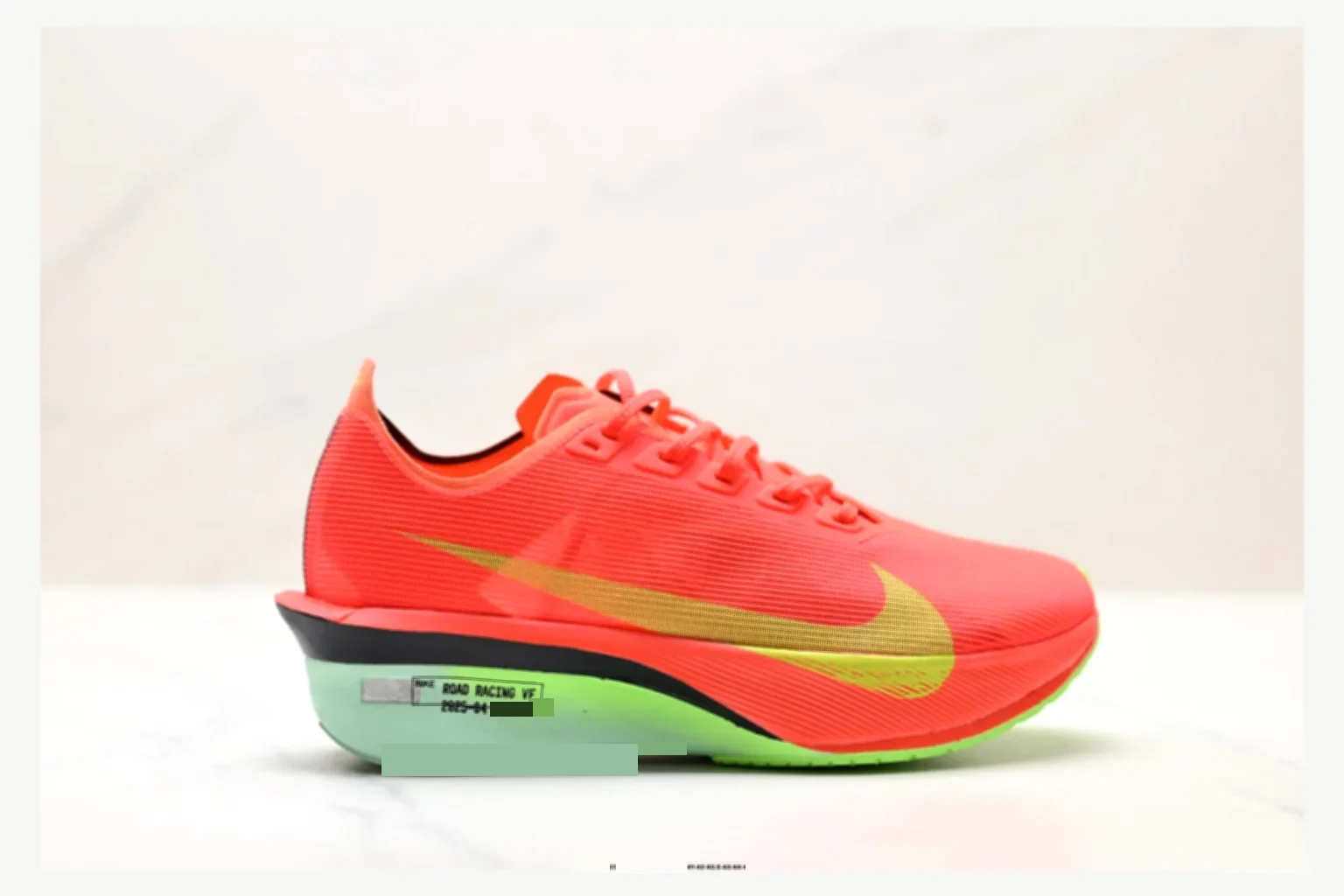 Nike ZoomX Vapor Pink White Runner comparison proof image SKU 1182167432