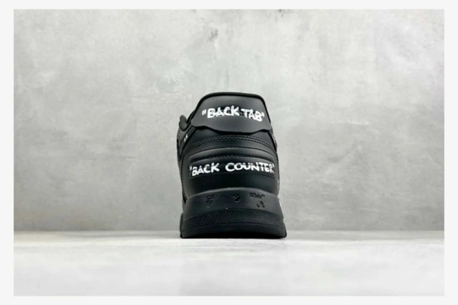 Off-White Black Text Low Top comparison proof image SKU 1182167422 thumbnail 5