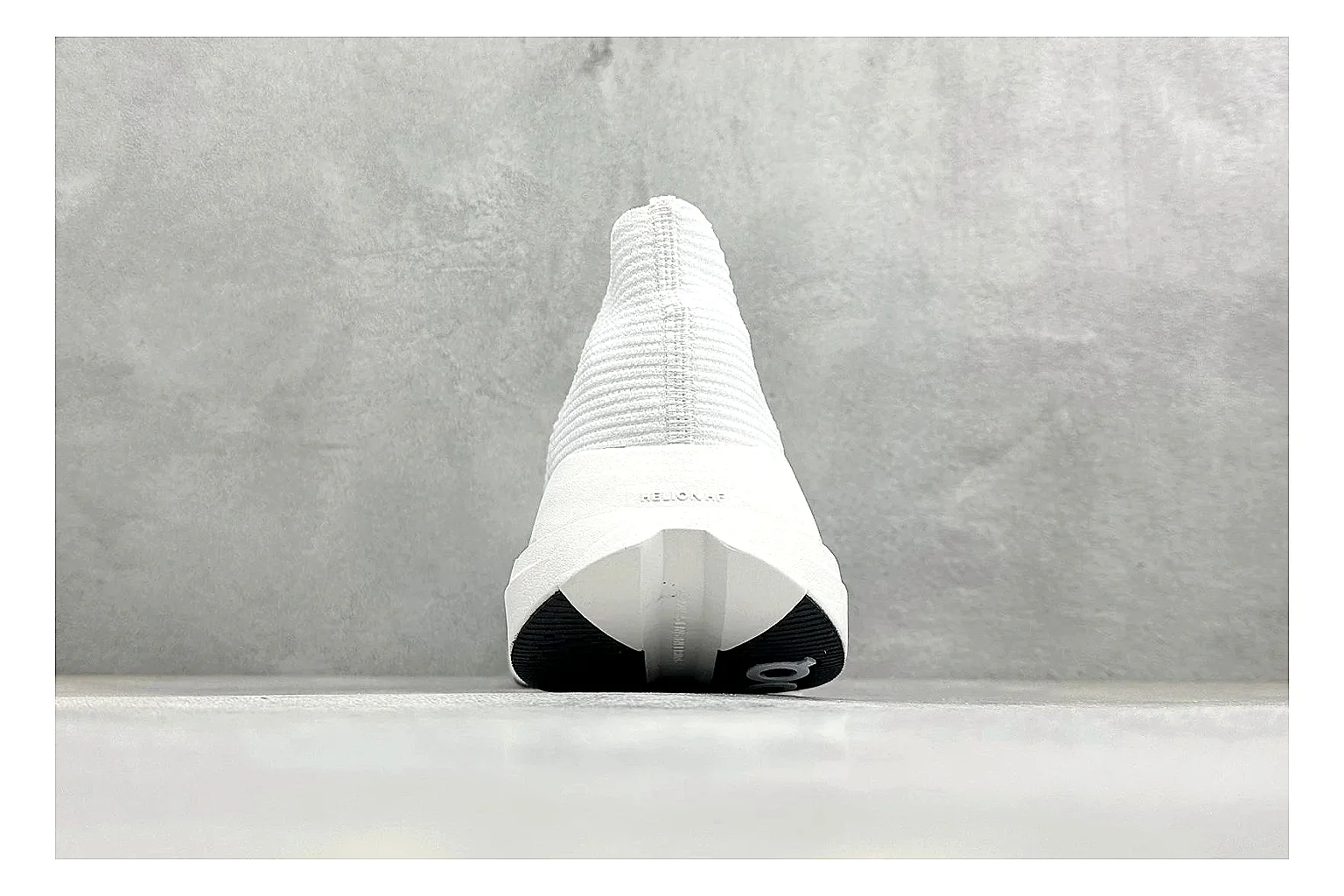 On Cloudboom White Blue comparison photo showing white performance mesh, blue gradient accents, slim racing profile, and segmented CloudTec sole thumbnail 3