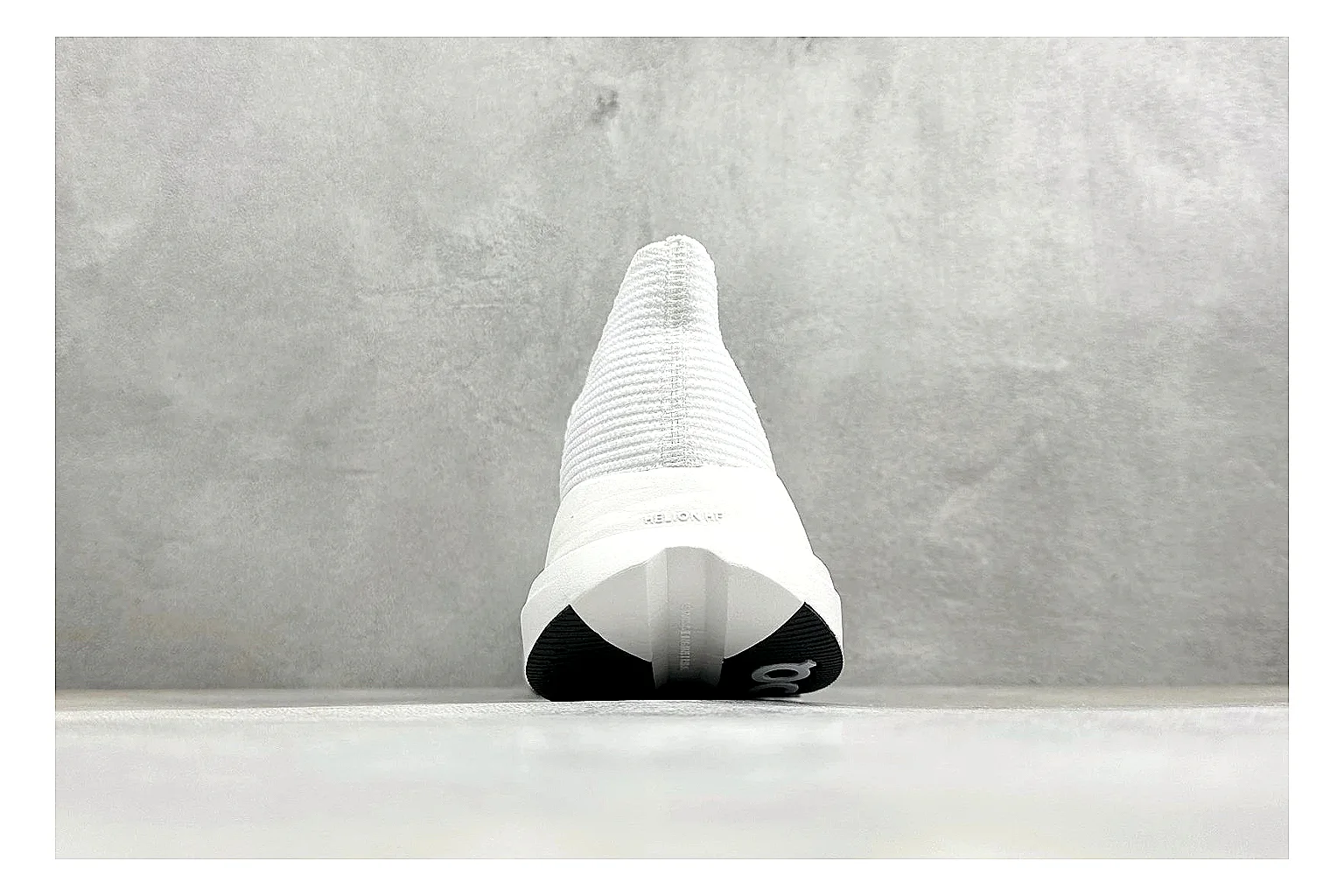On Cloudboom White Lime comparison photo showing white performance mesh, lime gradient accents, slim racing profile, and segmented CloudTec sole thumbnail 3