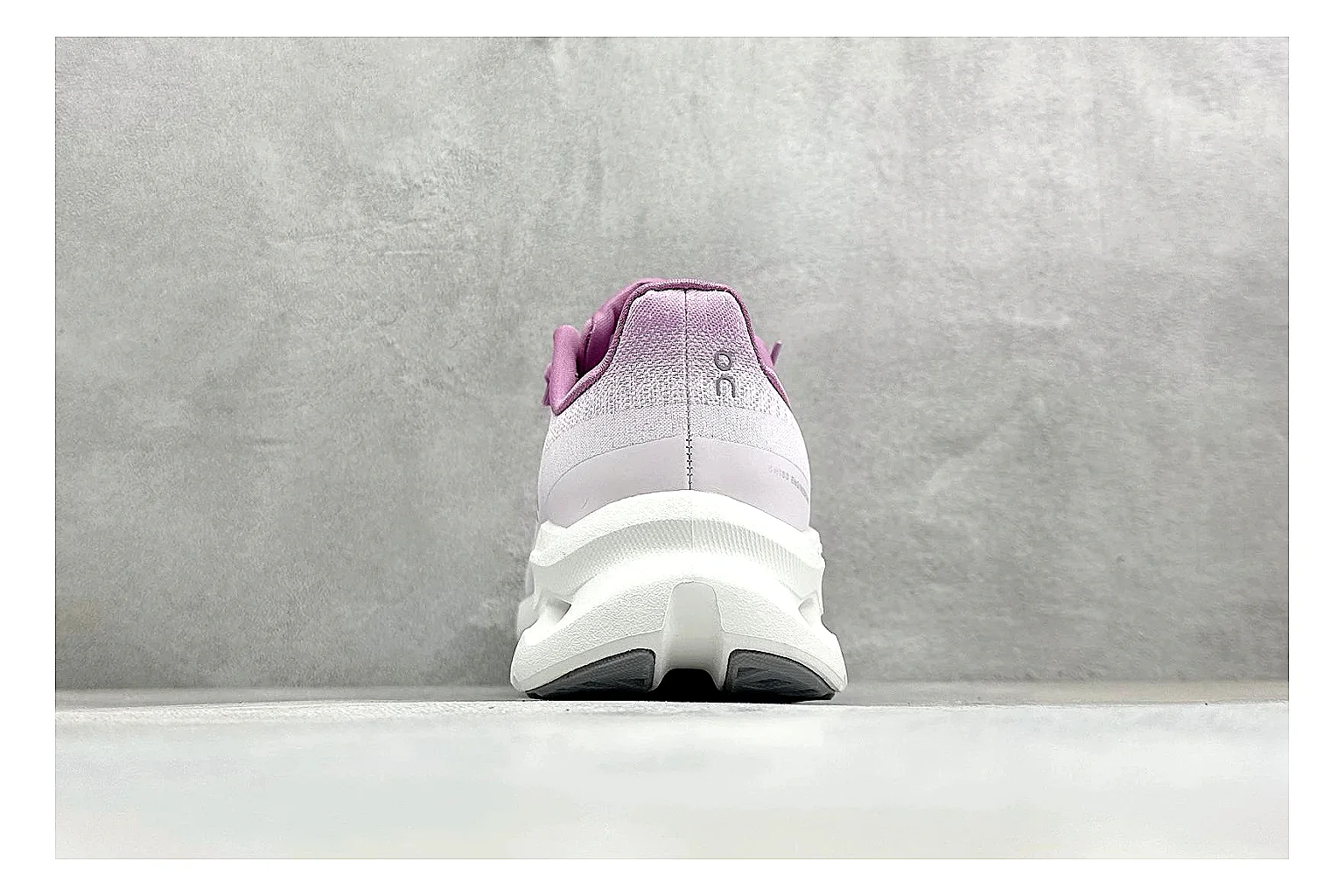 On Cloudtilt Pink comparison photo showing pink knit-style upper, smooth CloudTec sole, tonal laces, and rounded lifestyle runner shape thumbnail 3