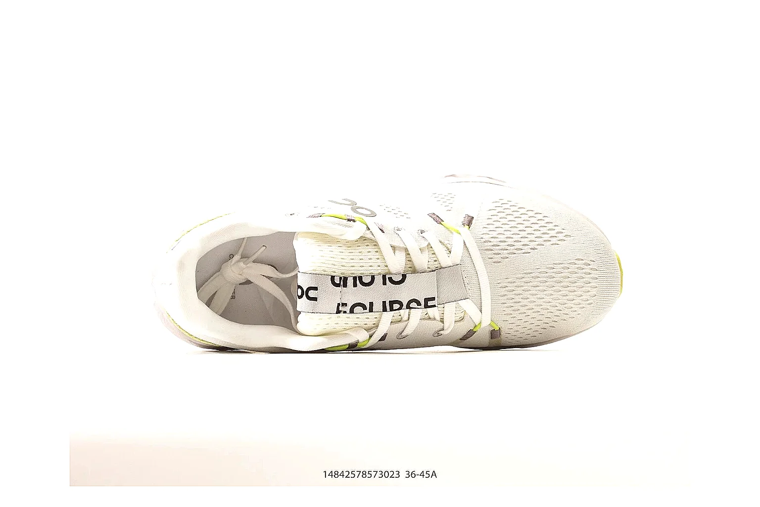 Kako Scout comparison images for On Cream Yellow Cloud Runner