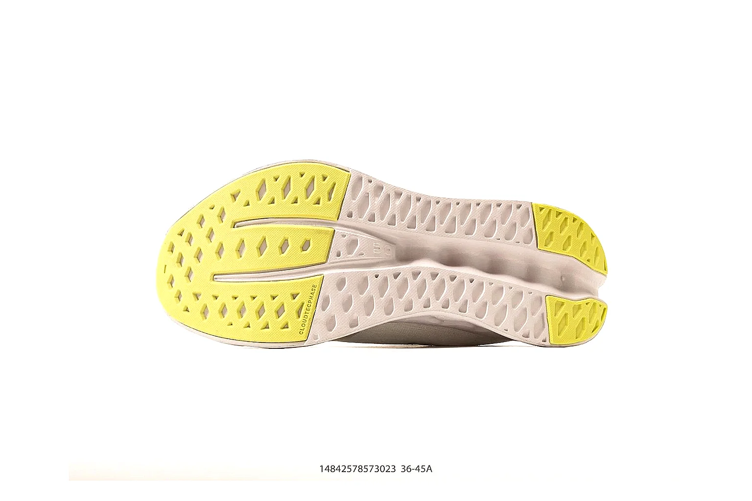 Kako Scout comparison images for On Cream Yellow Cloud Runner thumbnail 3