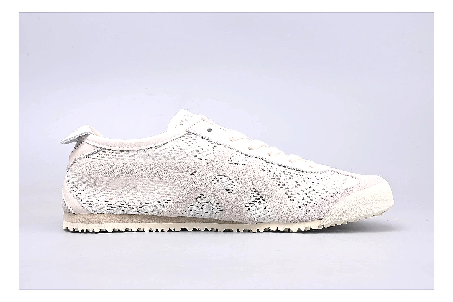 Onitsuka Tiger Mexico 66 Cream comparison signal photo with cream mexico 66 low-top with mixed upper and low top shape thumbnail 6