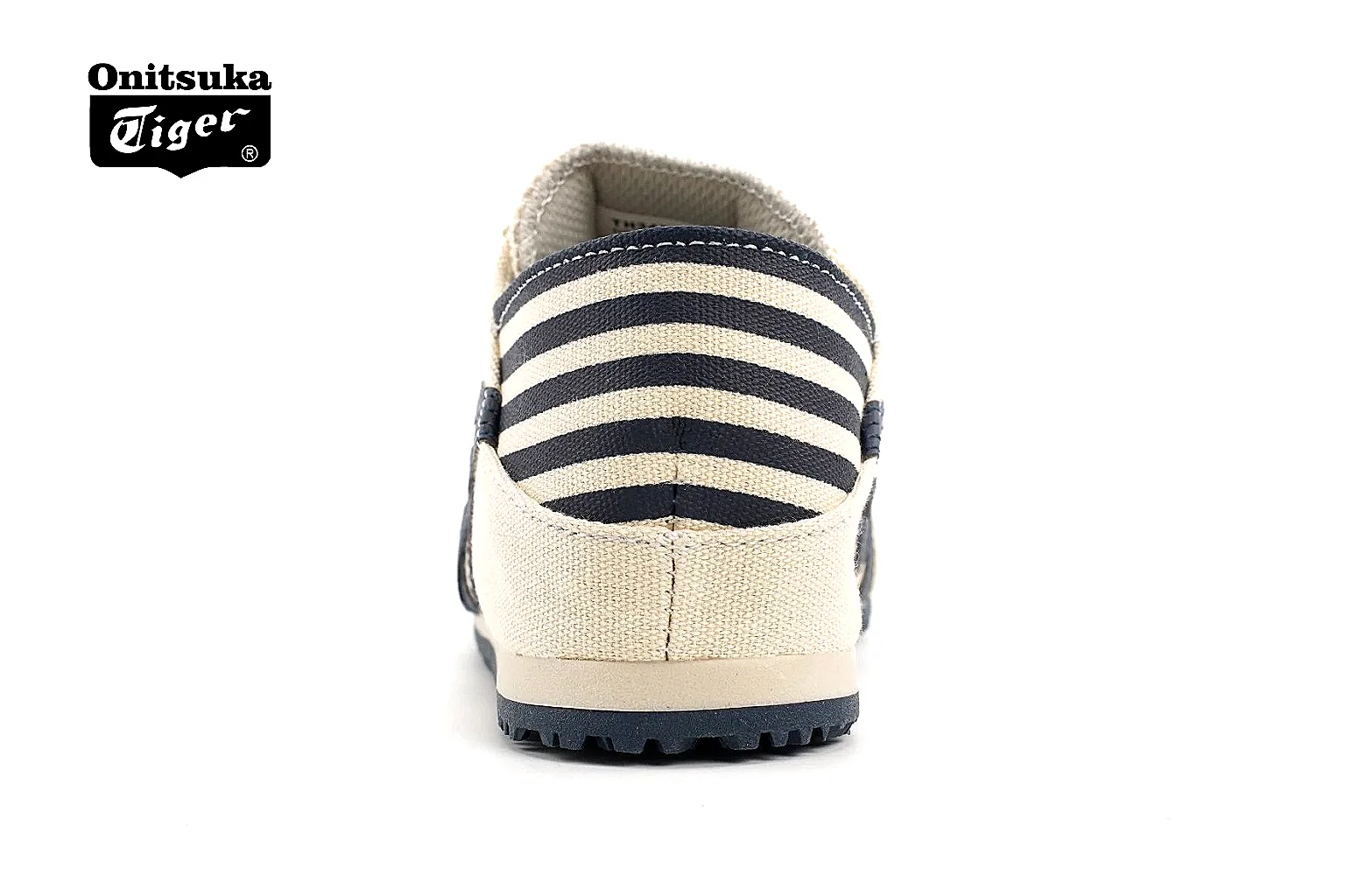 Onitsuka Tiger Mexico 66 style Cream Navy 6010 comparison signal note six-photo gallery thumbnail 4