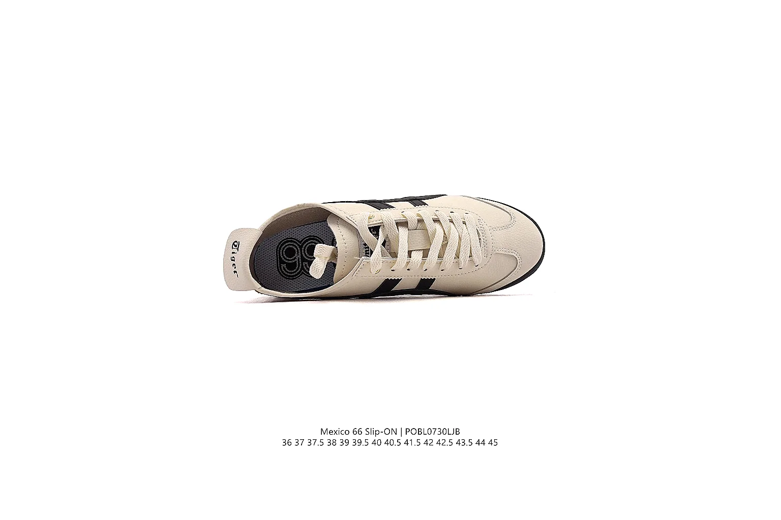 kakoscout.com Onitsuka Tiger Cream Black Mexico 66 1200 Cream Black low-top product image thumbnail 3