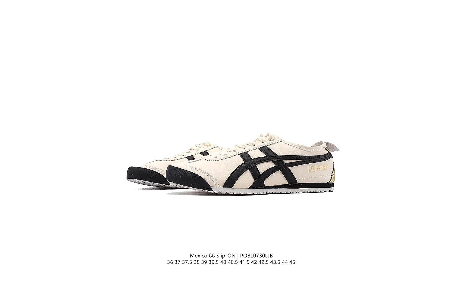 kakoscout.com Onitsuka Tiger Cream Black Mexico 66 1200 Cream Black low-top product image thumbnail 6