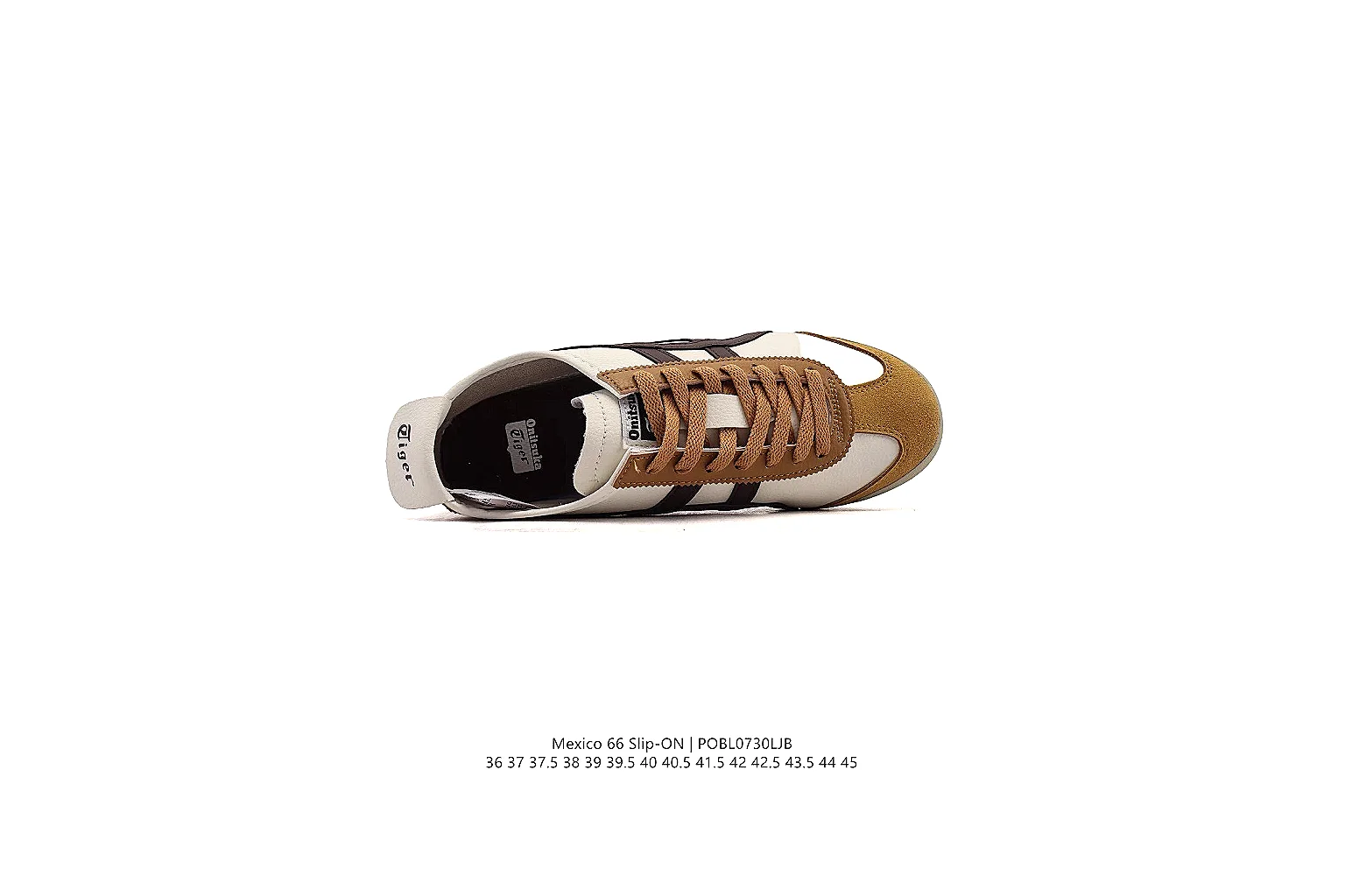 kakoscout.com Onitsuka Tiger Cream Brown Mexico 66 1198 Cream Brown low-top product image thumbnail 3