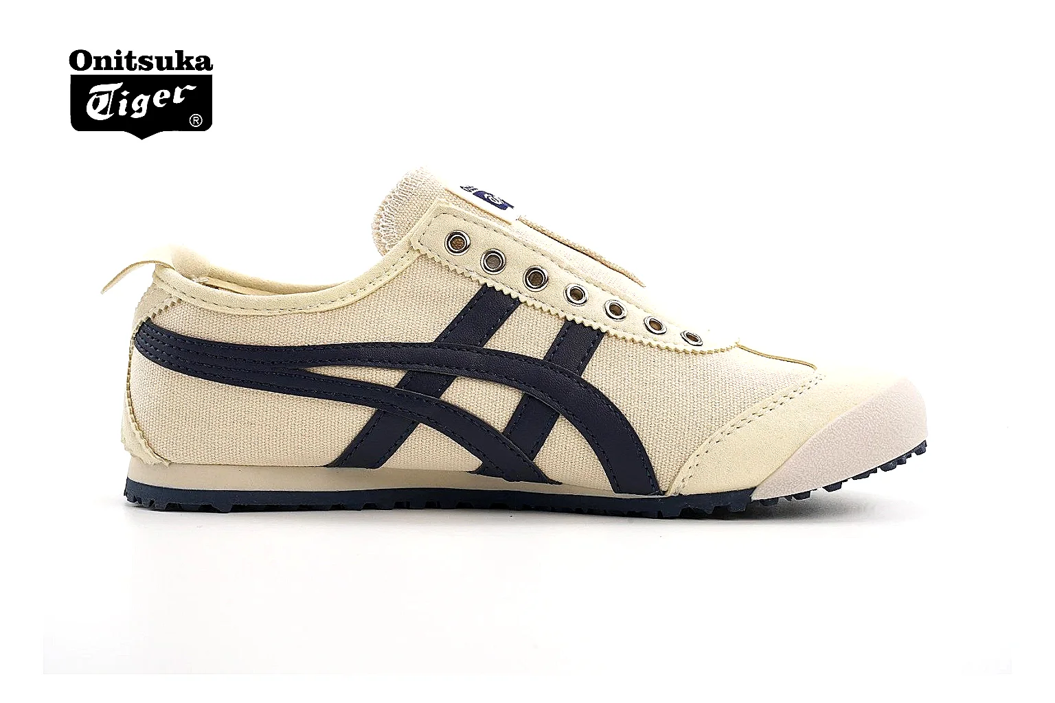 kakoscout.com Onitsuka Tiger Cream Navy Mexico 66 7897 Cream Navy low-top product image thumbnail 6