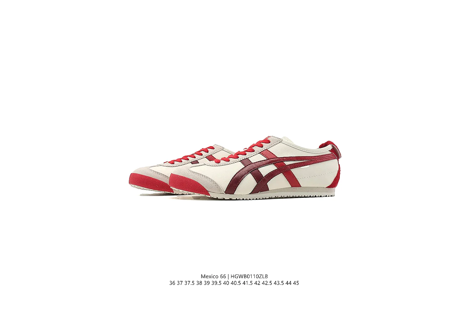 kakoscout.com Onitsuka Tiger White Red Mexico 66 0952 White Red low-top product image thumbnail 6