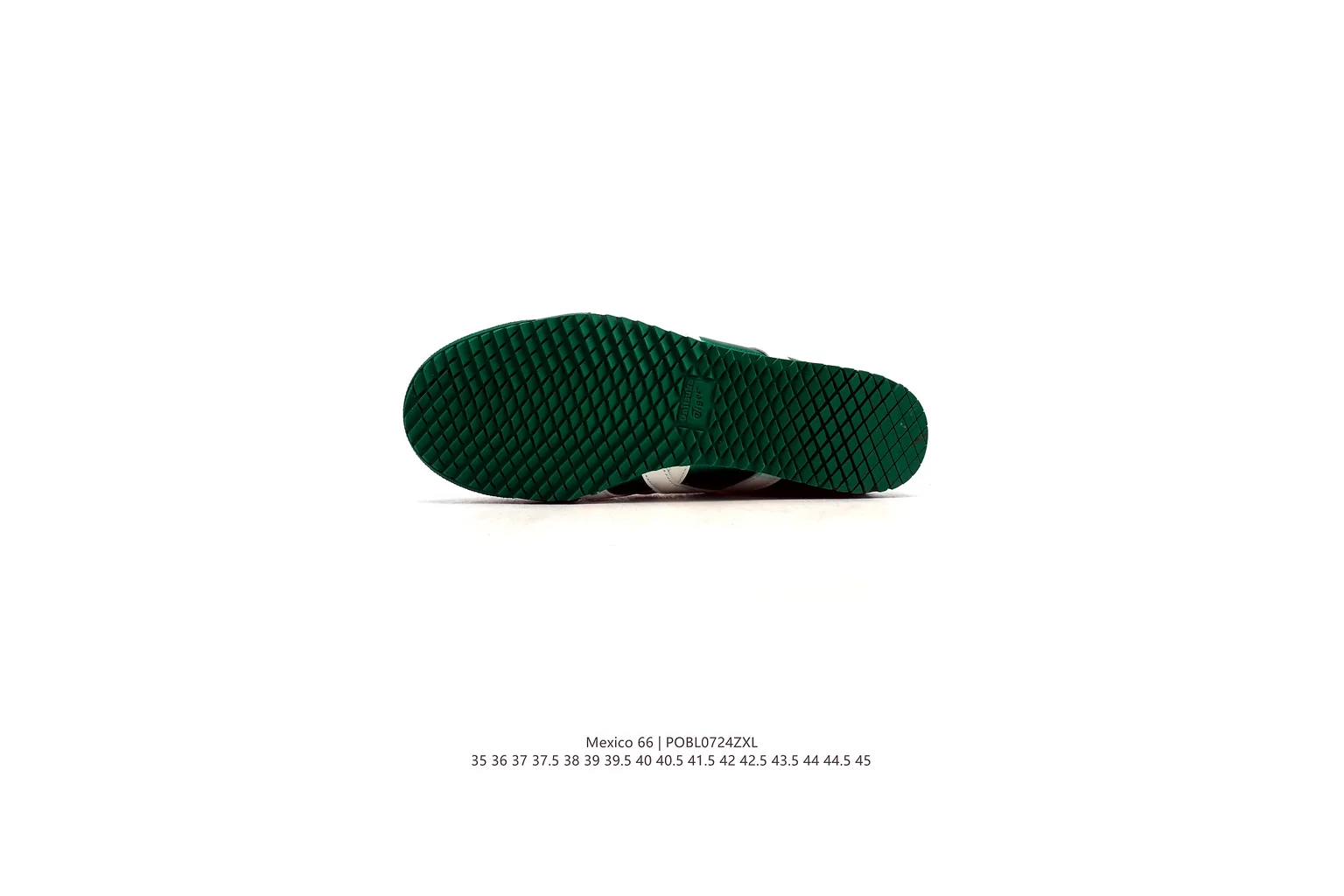 Onitsuka Tiger Mexico 66 Green White slim retro low top six photo view thumbnail 4