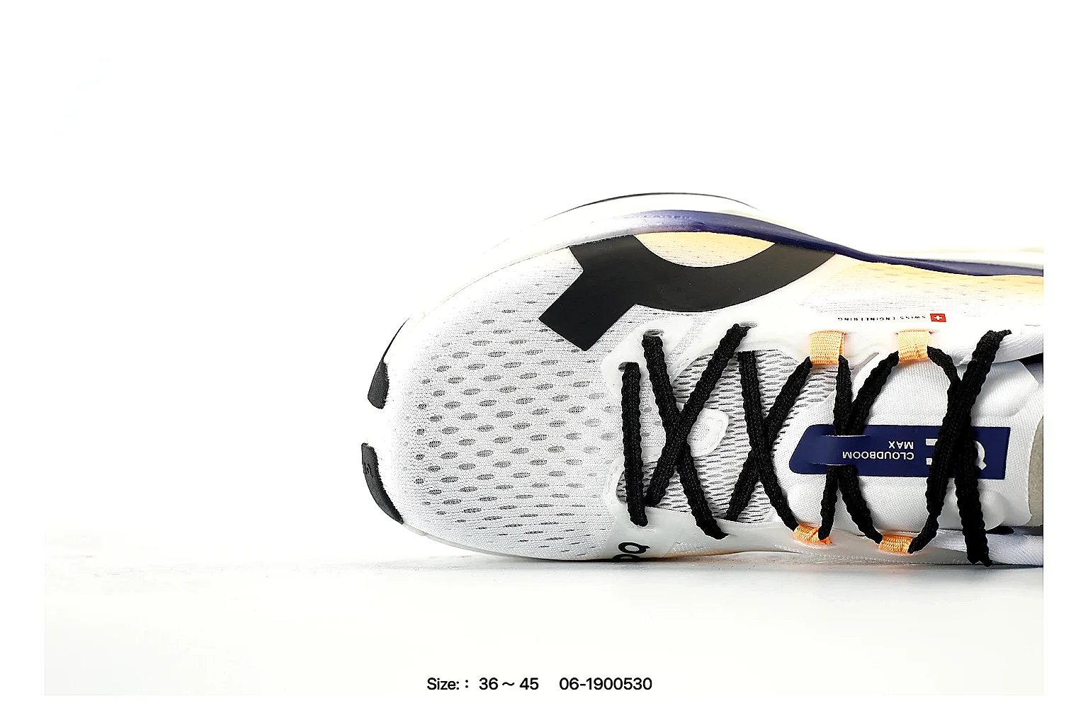 Onitsuka Tiger Runner Cream Navy Yellow Sneaker 2718 comparison gallery with QC evidence thumbnail 4