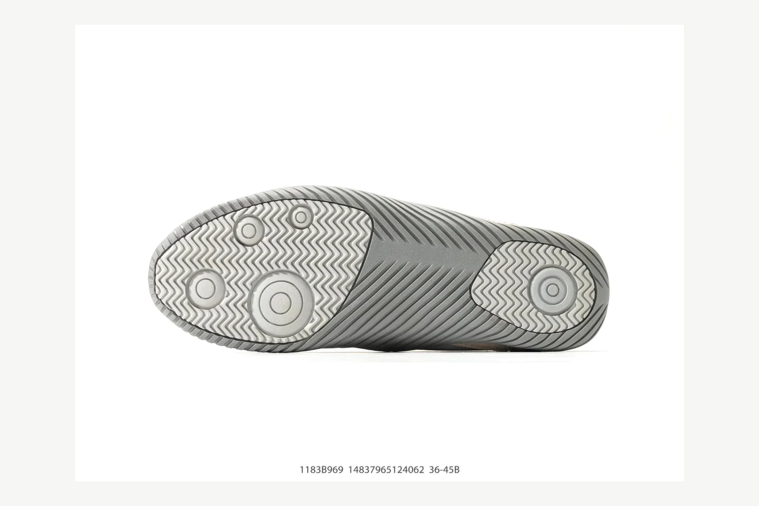 Onitsuka Tiger Grey White Sneaker comparison signal photo with white grey retro stripe low-top with mixed-material upper and low-profile shape thumbnail 3
