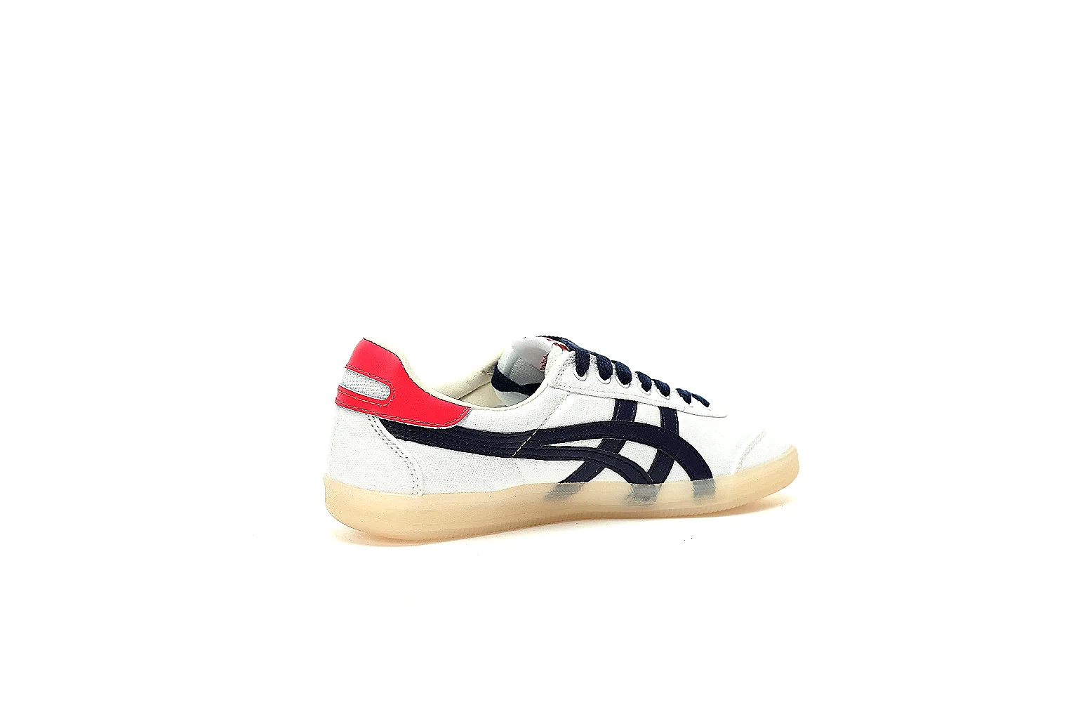 Onitsuka Tiger 4920 white navy red trainer with visible QC angles